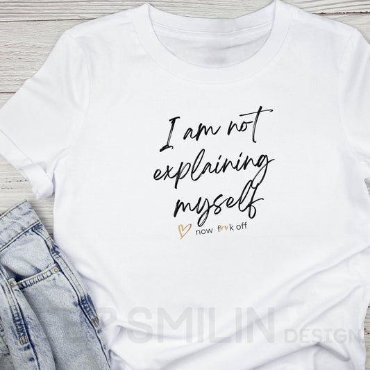 Warning: This shirt contains very rude and explicit language! For those with a sarcastic, unfiltered attitude who aren't afraid to be brutally honest and tell it like it is.