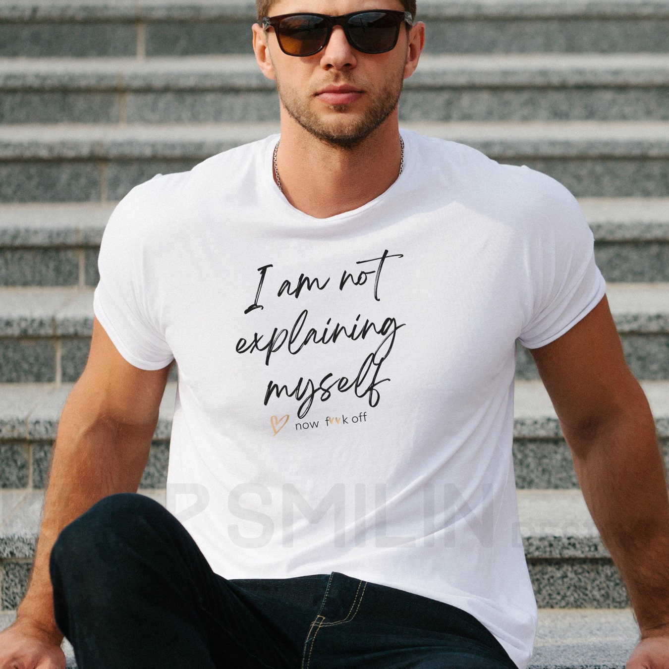 I am not explaining myself now F**k off! Cotton Tee, Snarky Sarcasm Tee,Funny Ironic Top, Attitude Tee,Adult Humor Tee,Potty Mouth Shirt