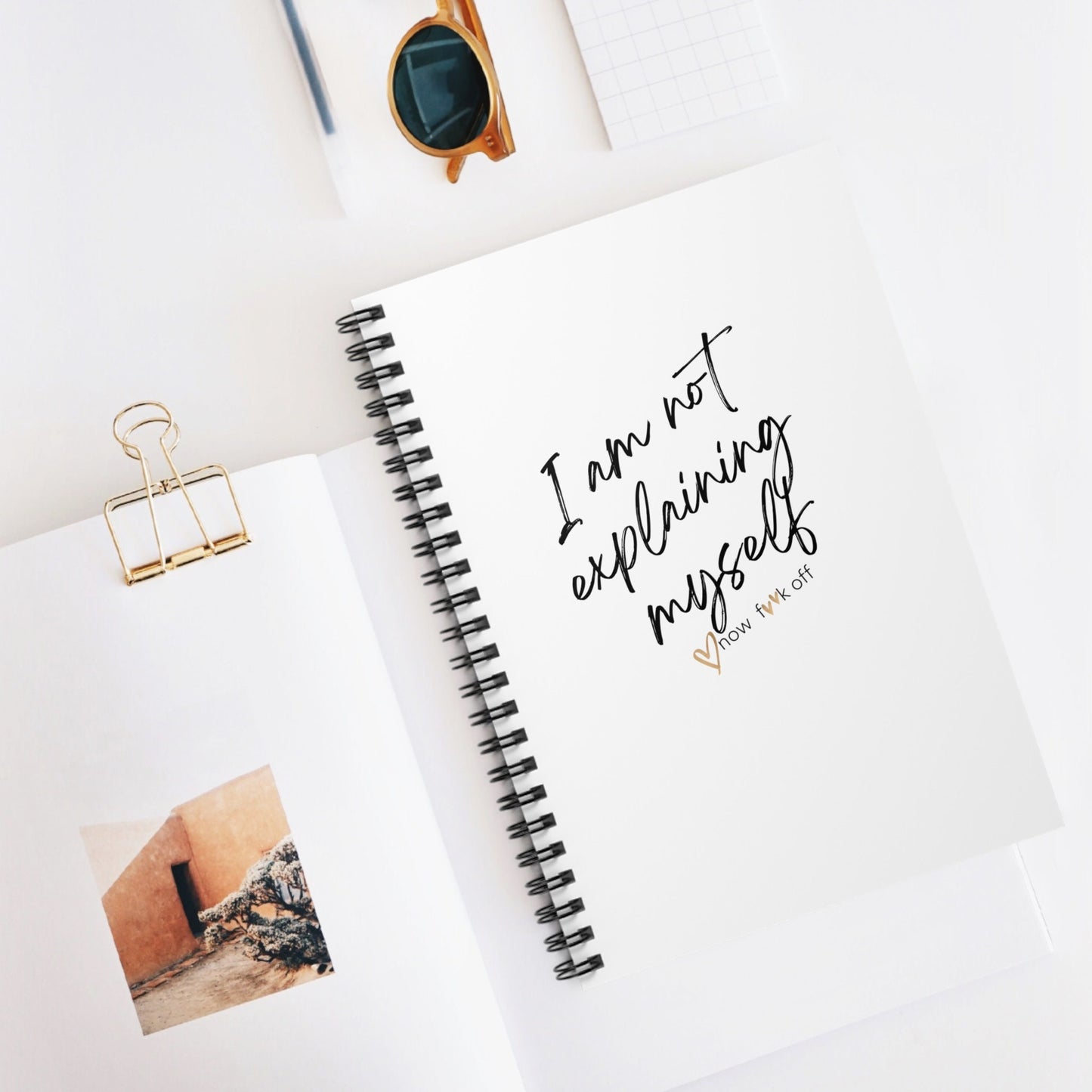 I am not explaining myself now f**k off! Journal/Notebook,Sarcasm Journal,Funny Notebook,Attitude Journal,Adult Humor