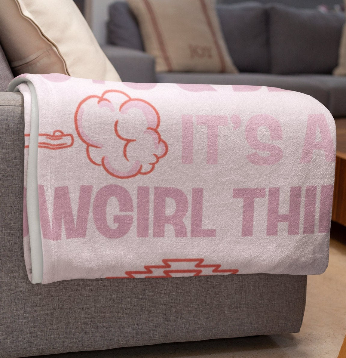 Boots and Bling-Luxury Super Soft Velveteen Plush Blanket, Back to School Gift,Travel Throw, Gift for Back to College, Trending Now