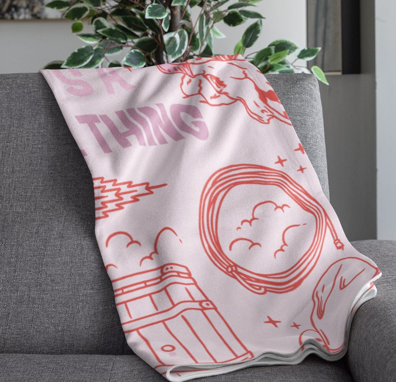 Boots and Bling-Luxury Super Soft Velveteen Plush Blanket, Back to School Gift,Travel Throw, Gift for Back to College, Trending Now