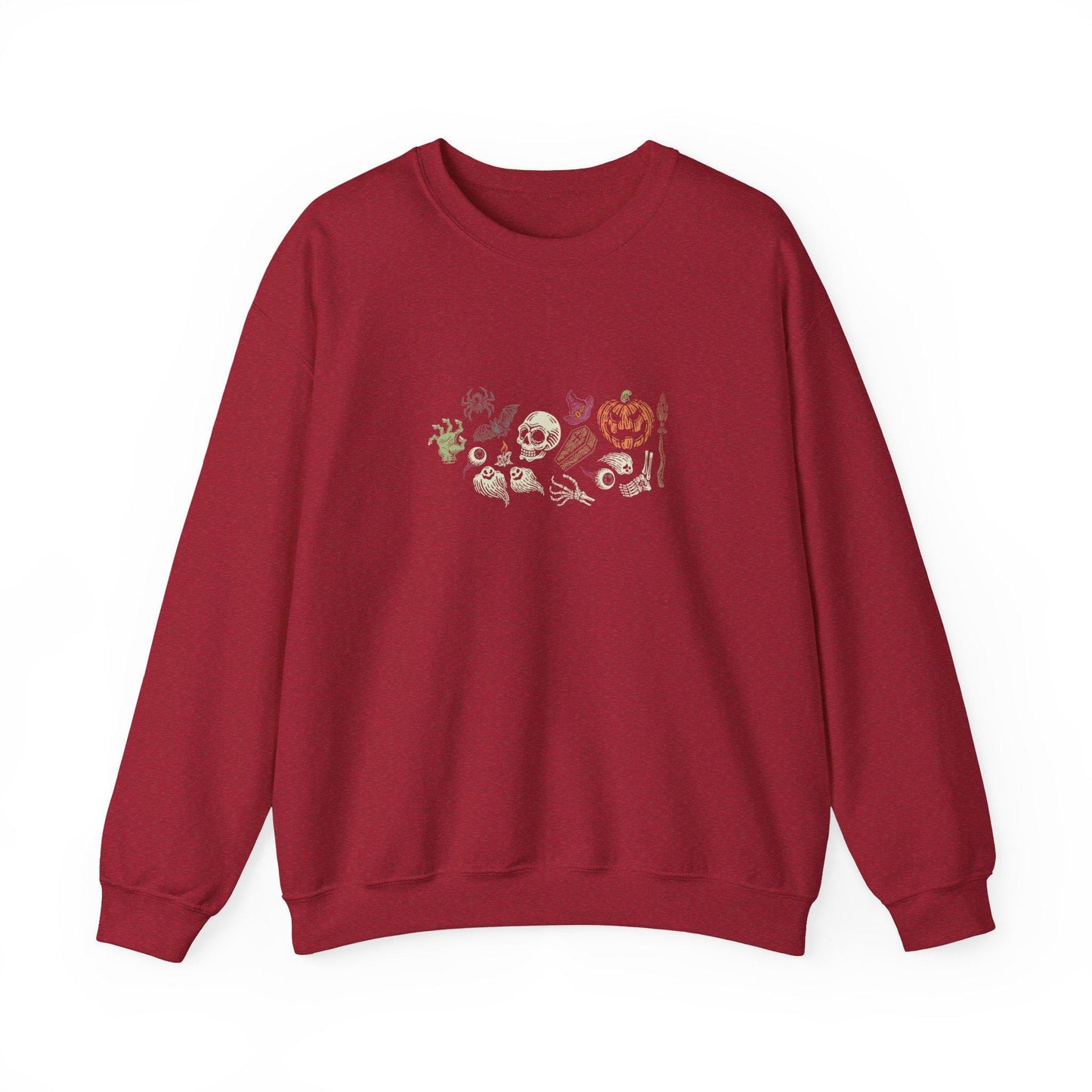 Halloween Modern Crewneck Sweatshirt,Halloween apparel,Cozy Halloween sweatshirt,Trick or treat shirt,Retro Apparel,Unisex,Modern Look