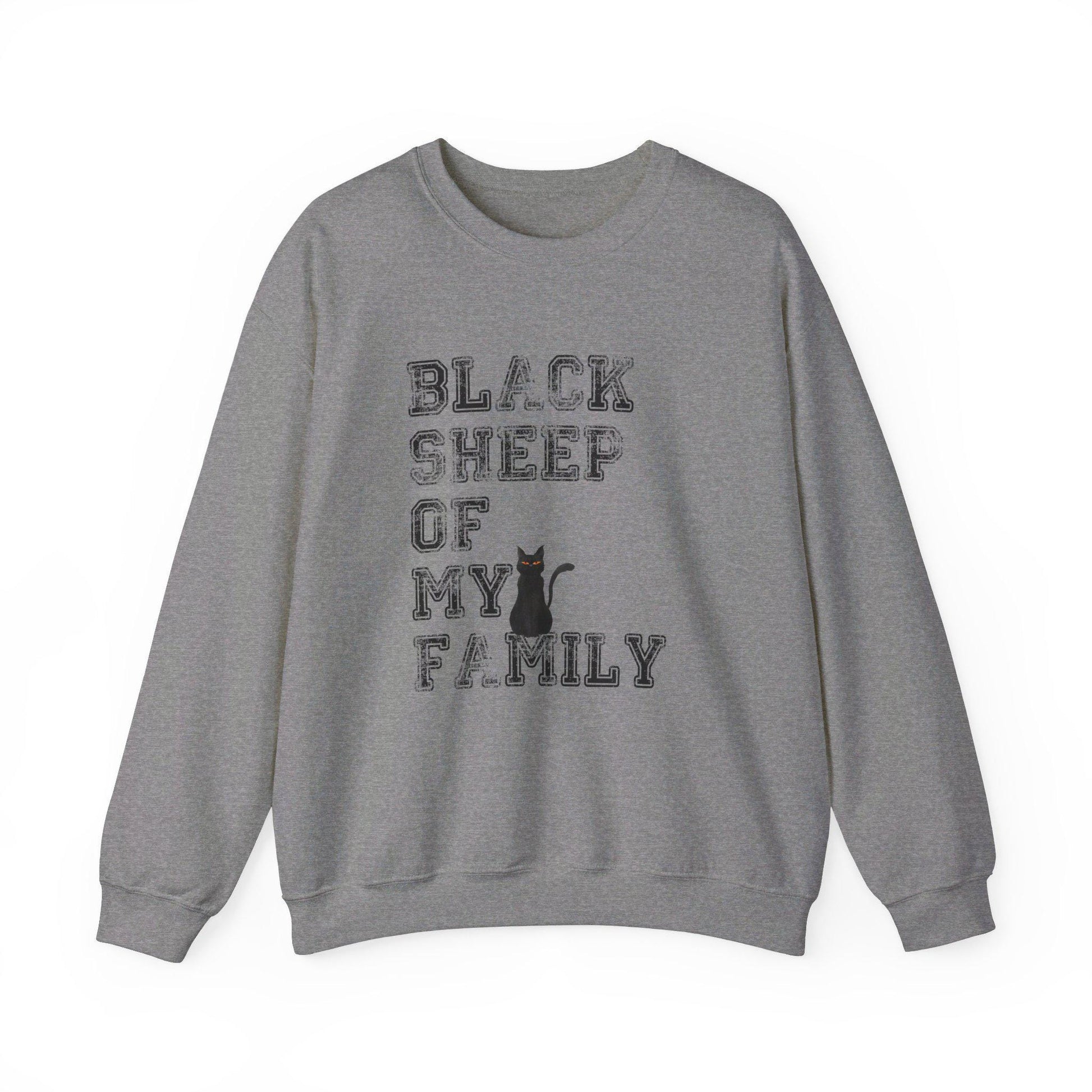 Black Sheep Of My Family Crewneck sSweatshirt,Halloween Sweatshirt,Halloween Apparel, Cozy Halloween sweatshirt,Trick Or Treat shirt, Retro