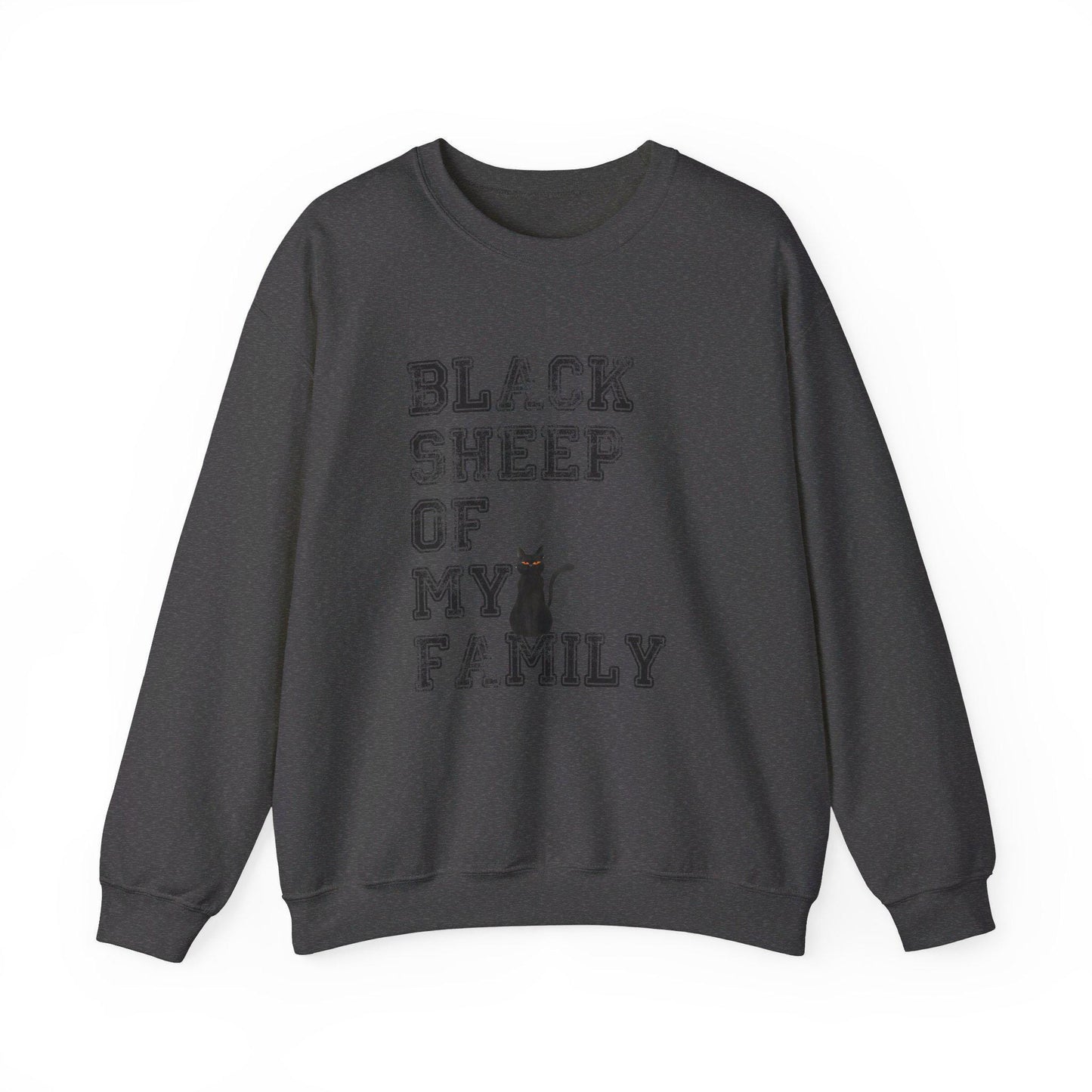 Black Sheep Of My Family Crewneck sSweatshirt,Halloween Sweatshirt,Halloween Apparel, Cozy Halloween sweatshirt,Trick Or Treat shirt, Retro