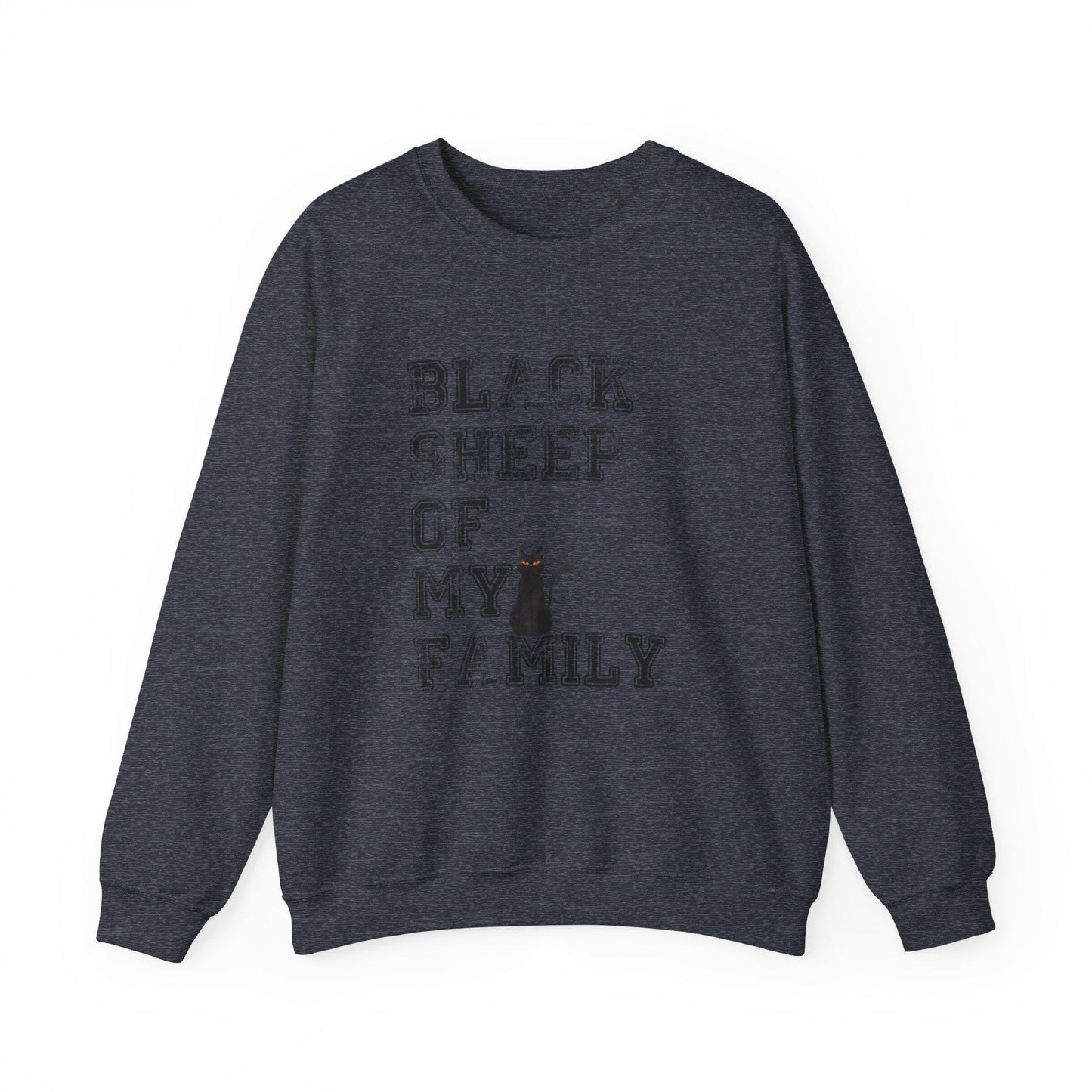 Black Sheep Of My Family Crewneck sSweatshirt,Halloween Sweatshirt,Halloween Apparel, Cozy Halloween sweatshirt,Trick Or Treat shirt, Retro