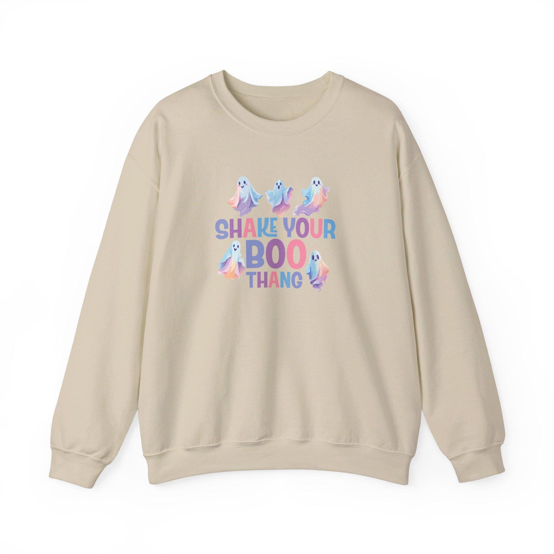 Shake Your Boo Thang Crewneck Sweatshirt,Halloween Sweatshirt, Halloween apparel, CozyHalloween sweatshirt,Trick or treat shirt,Retro Pastel