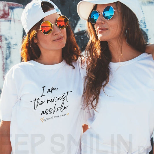 Warning: This shirt contains very rude and explicit language! For those with a sarcastic, unfiltered attitude who aren't afraid to be brutally honest and tell it like it is.