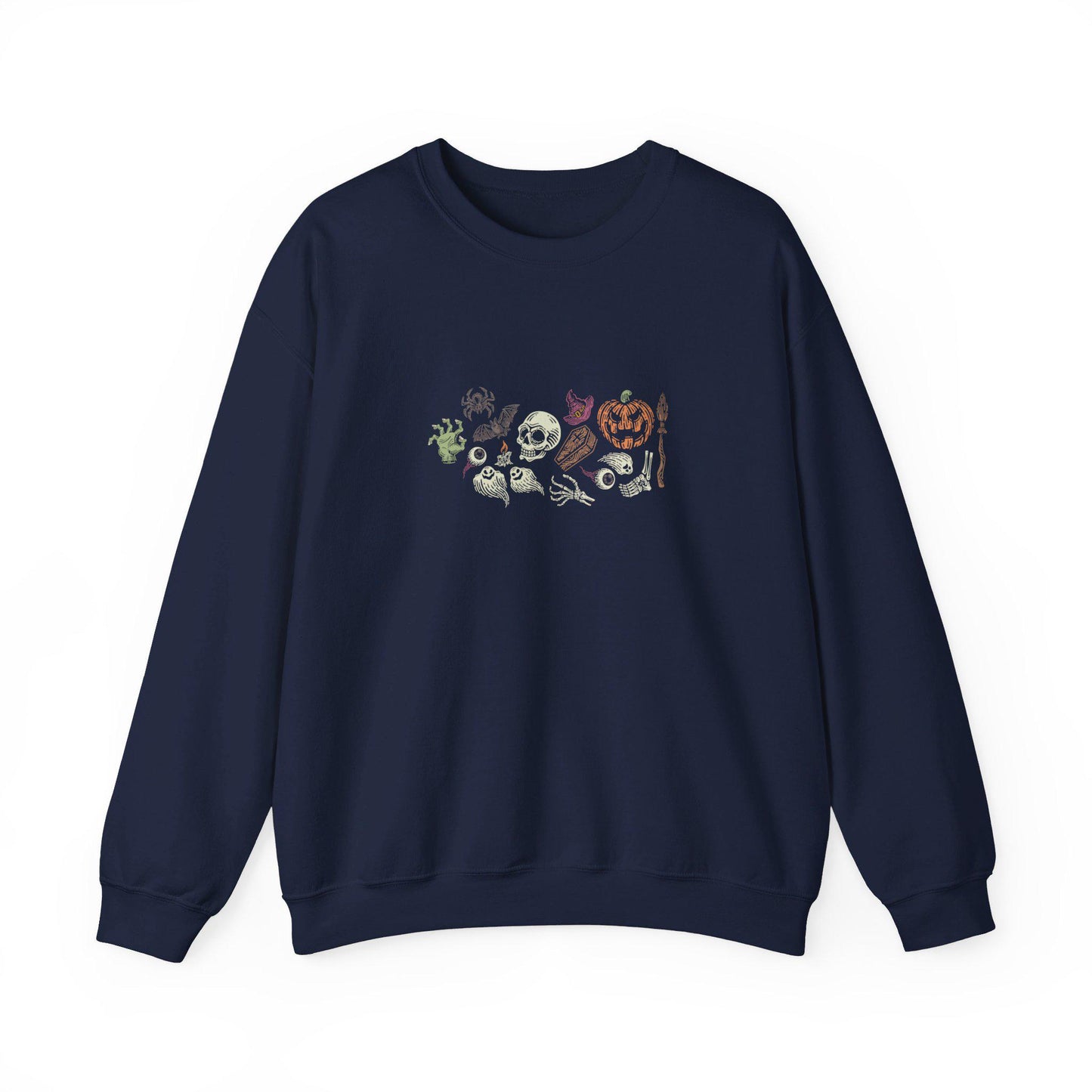 Halloween Modern Crewneck Sweatshirt,Halloween apparel,Cozy Halloween sweatshirt,Trick or treat shirt,Retro Apparel,Unisex,Modern Look