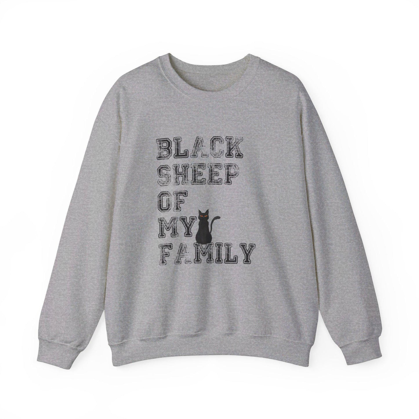 Black Sheep Of My Family Crewneck sSweatshirt,Halloween Sweatshirt,Halloween Apparel, Cozy Halloween sweatshirt,Trick Or Treat shirt, Retro
