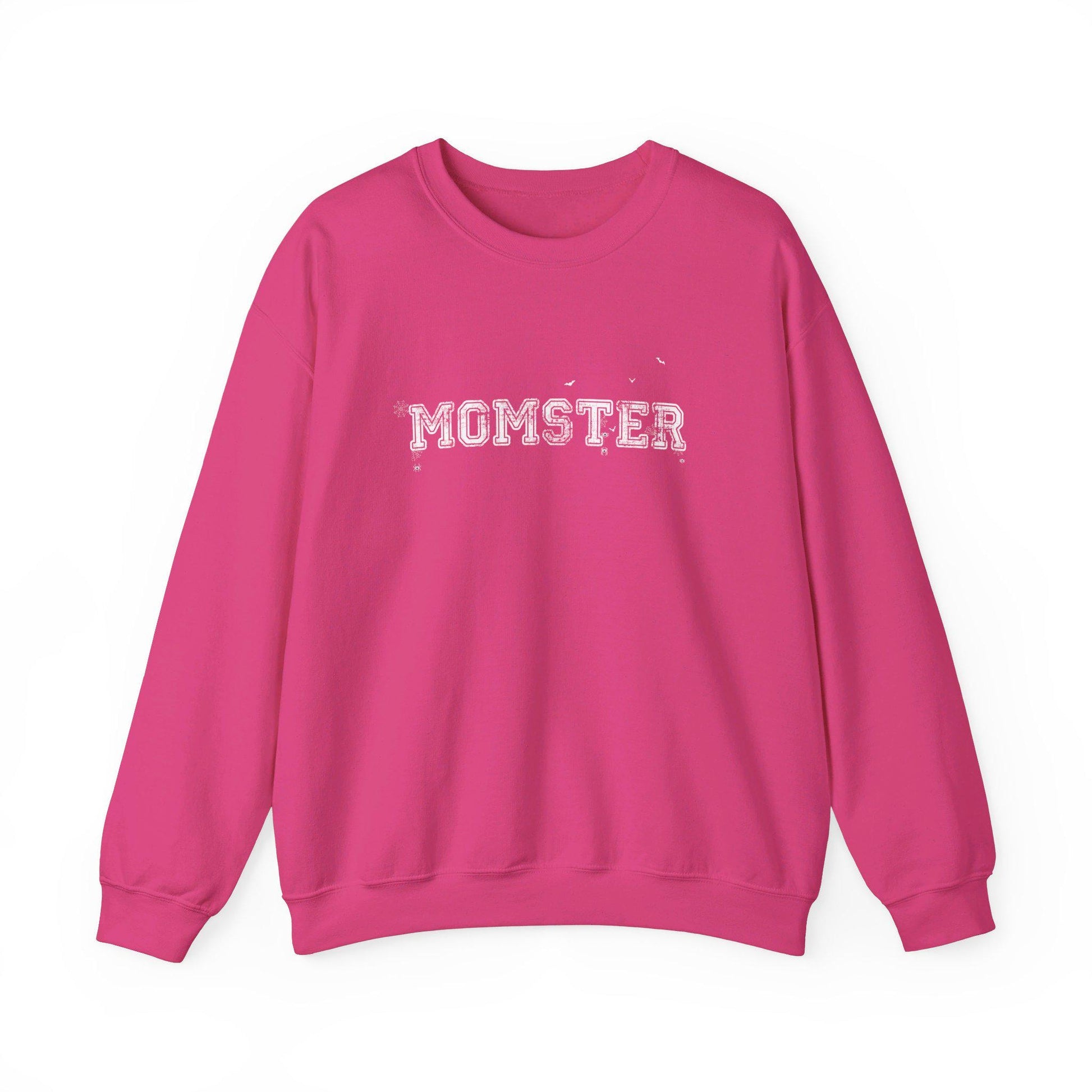 MOMSTER Crewneck Sweatshirt,Halloween Sweatshirt, Halloween apparel,CozyHalloween sweatshirt,Trick or treat shirt,Modern,Retro Halloween