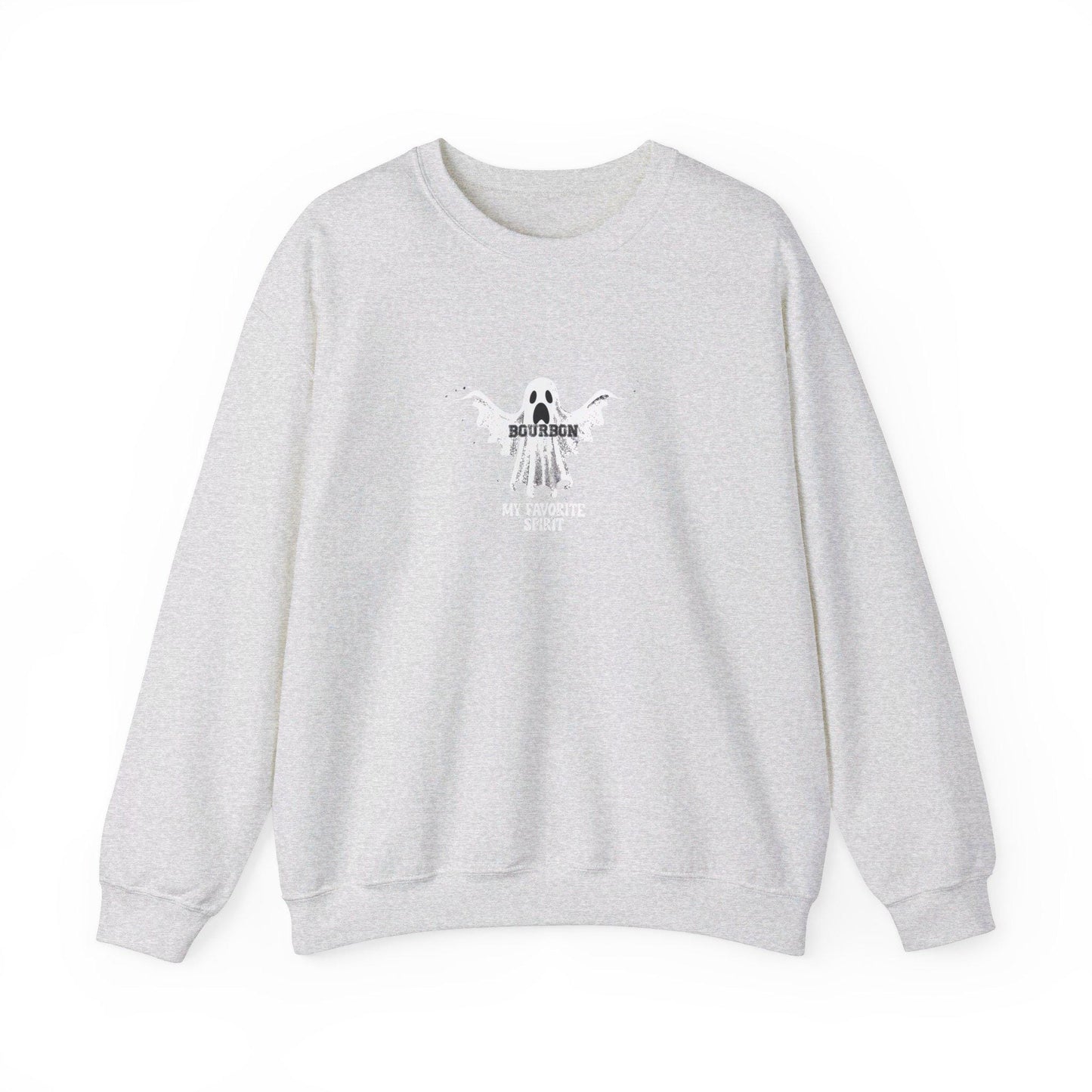 Bourbon My Favorite SPIRIT Crewneck Sweatshirt,Halloween Sweatshirt, Halloween apparel, Cozy Halloween sweatshirt,Trick or treat shirt,Retro