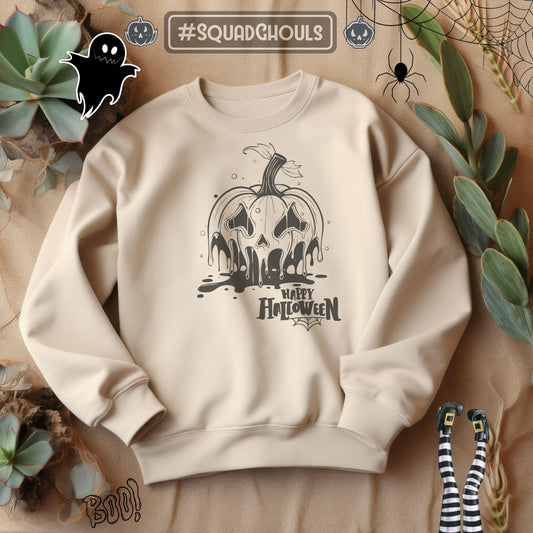 Wear this Halloween Sweatshirt for the Halloween Fan! Unisex sizing.
Don’t miss out on the chance to add some fun to your Halloween wardrobe. Get ready to turn heads this spooky season!