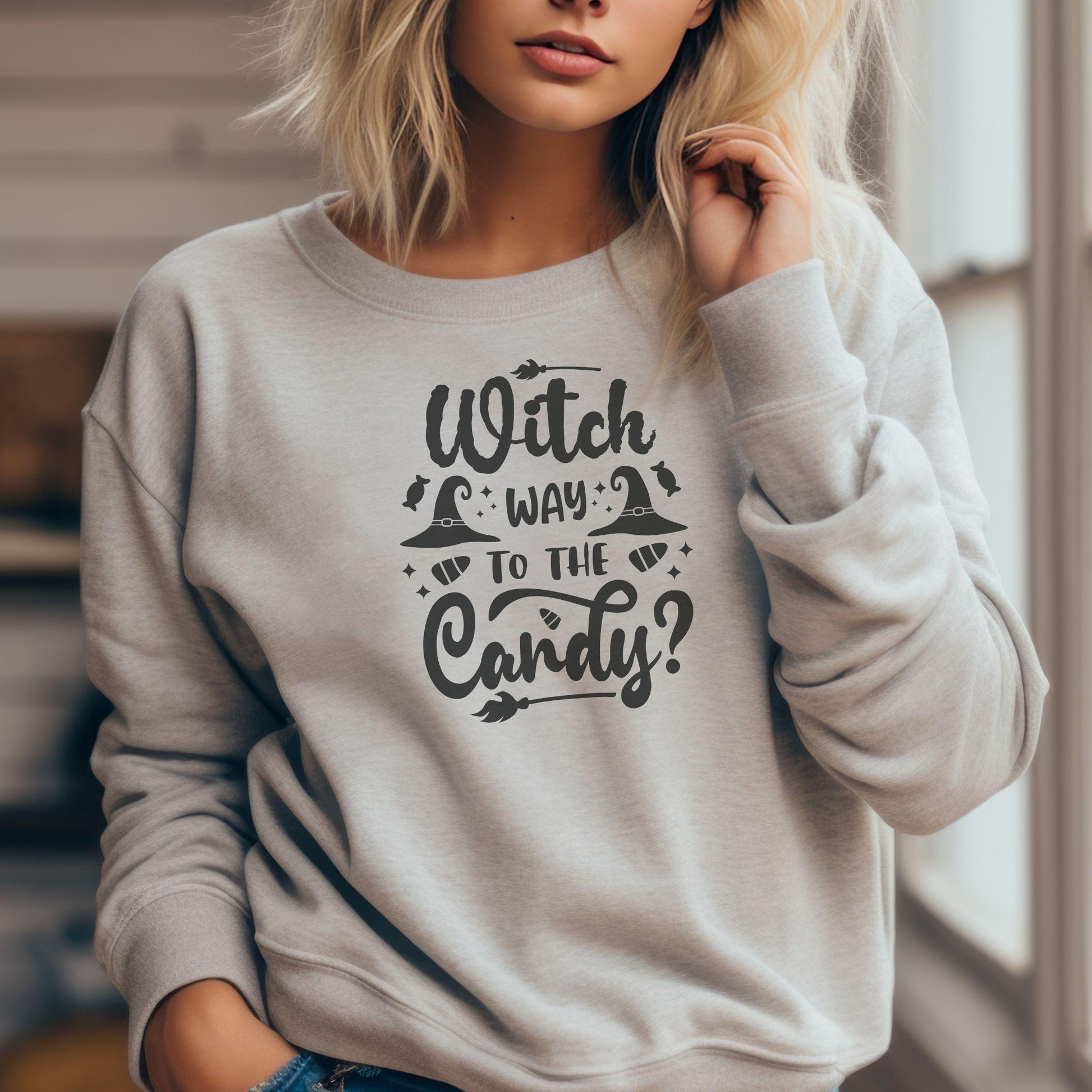 Wear this Halloween Sweatshirt for the Halloween Fan! Unisex sizing.
Don’t miss out on the chance to add some fun to your Halloween wardrobe. Get ready to turn heads this spooky season!