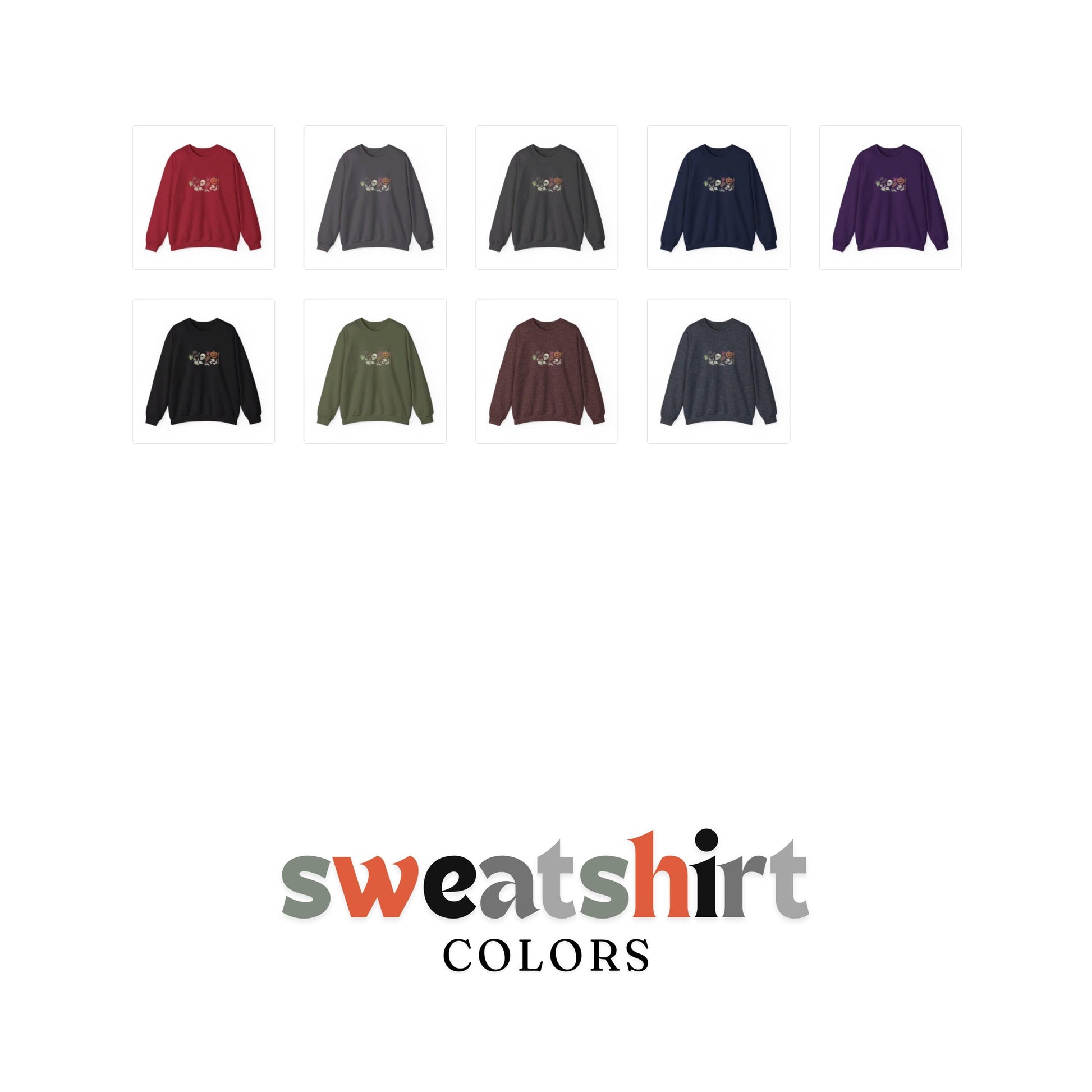 Halloween Modern Crewneck Sweatshirt,Halloween apparel,Cozy Halloween sweatshirt,Trick or treat shirt,Retro Apparel,Unisex,Modern Look