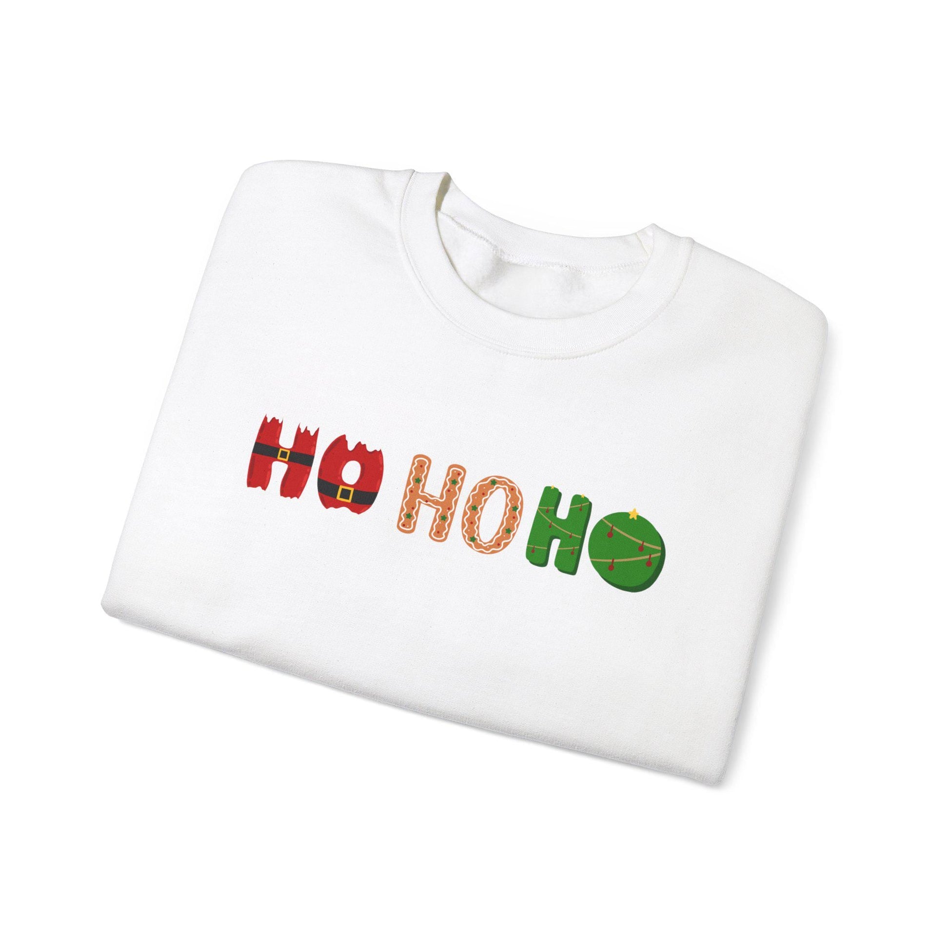 Ho Ho Ho Family Christmas Crewneck Sweatshirt! Unisex holiday crewneck, Christmas morning outfit,Cute Christmas gift,Family photo sweatshirt