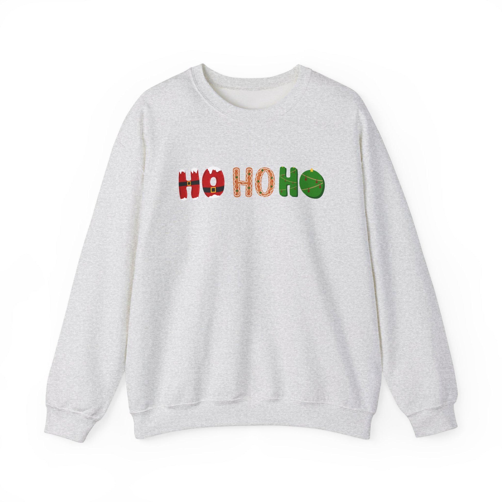 Ho Ho Ho Family Christmas Crewneck Sweatshirt! Unisex holiday crewneck, Christmas morning outfit,Cute Christmas gift,Family photo sweatshirt