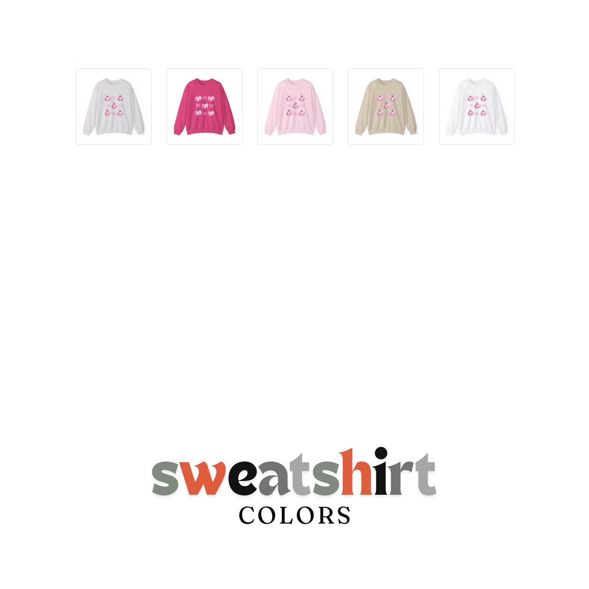 Pink Pumpkin Coquette Crewneck Sweatshirt,Halloween Apparel,Cozy Halloween sweatshirt, Trick or treat shirt,Sweatshirt Girly Coquette Bow