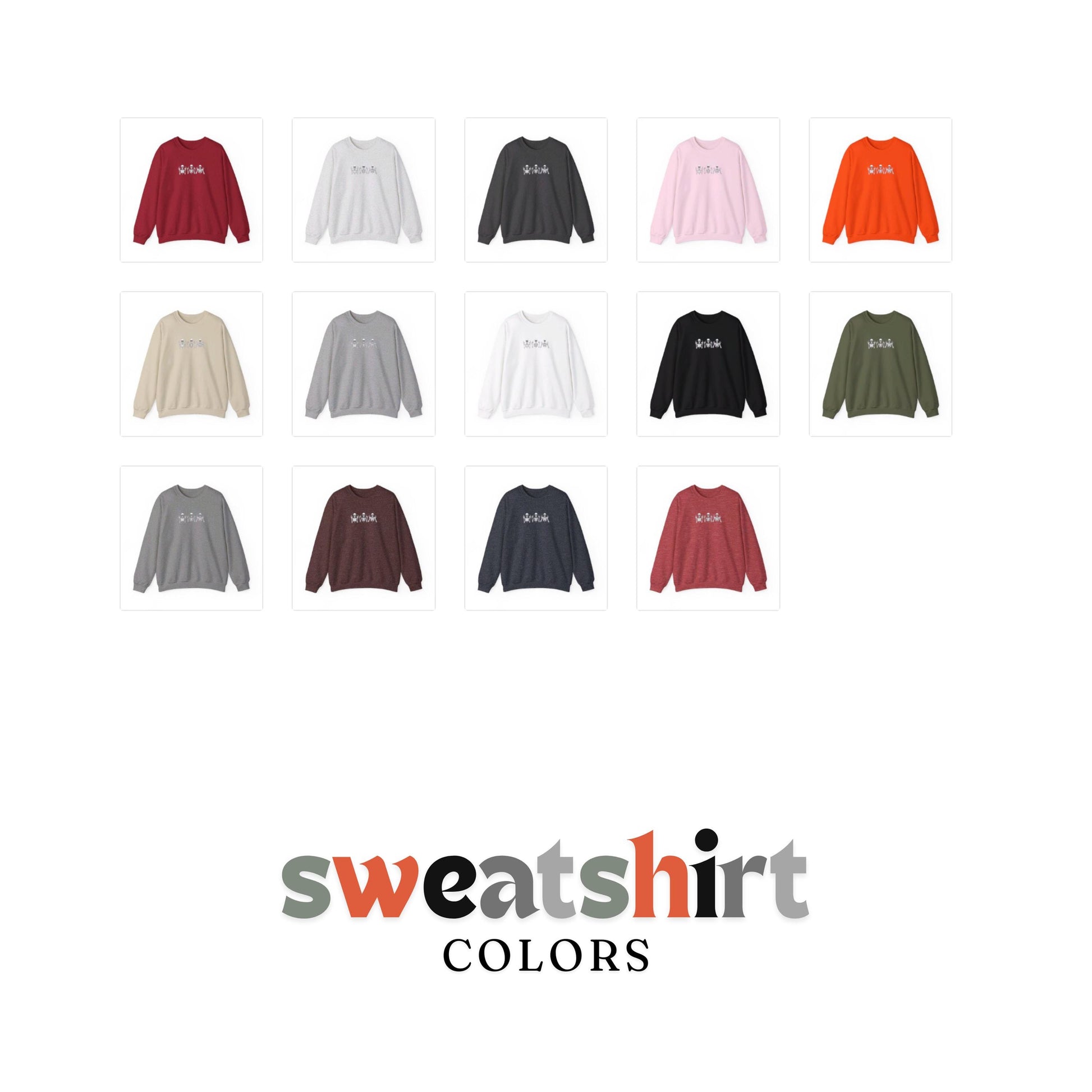 Introducing our latest crewneck sweatshirt, perfect for adding some Halloween style to your wardrobe! Made from soft and comfortable cotton, this sweatshirt is ideal for cozying up during the spooky season.