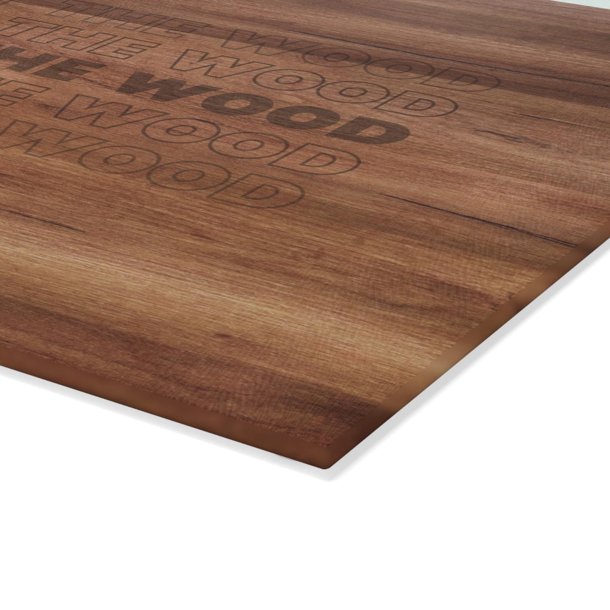 Funny Quote Glass Cutting Board, Larry David Fan, Respect the Wood, Gift for Home Cook, Kitchen Decor, Housewarming Present,Foodie Gift Fall