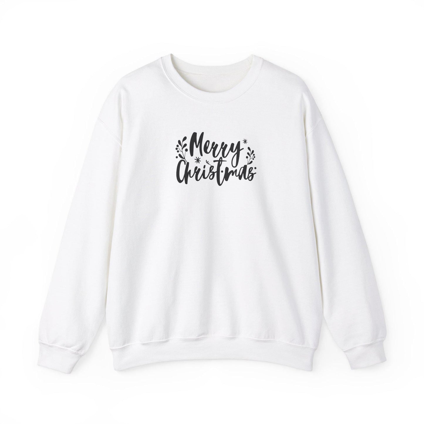 Merry Christmas Family Matching Sweatshirt, Holiday Crewneck Shirt, Xmas Gift, Winter Pullover, Festive Top, Modern Holiday Top, Basic Xmas
