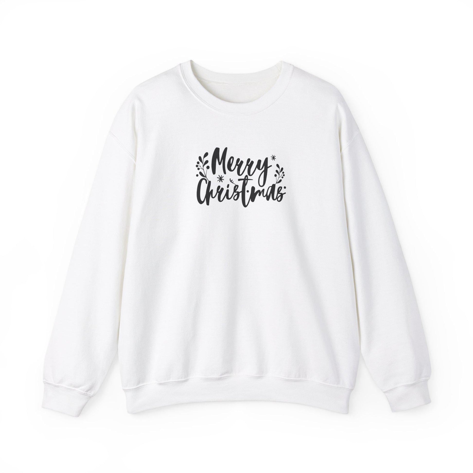 Merry Christmas Family Matching Sweatshirt, Holiday Crewneck Shirt, Xmas Gift, Winter Pullover, Festive Top, Modern Holiday Top, Basic Xmas