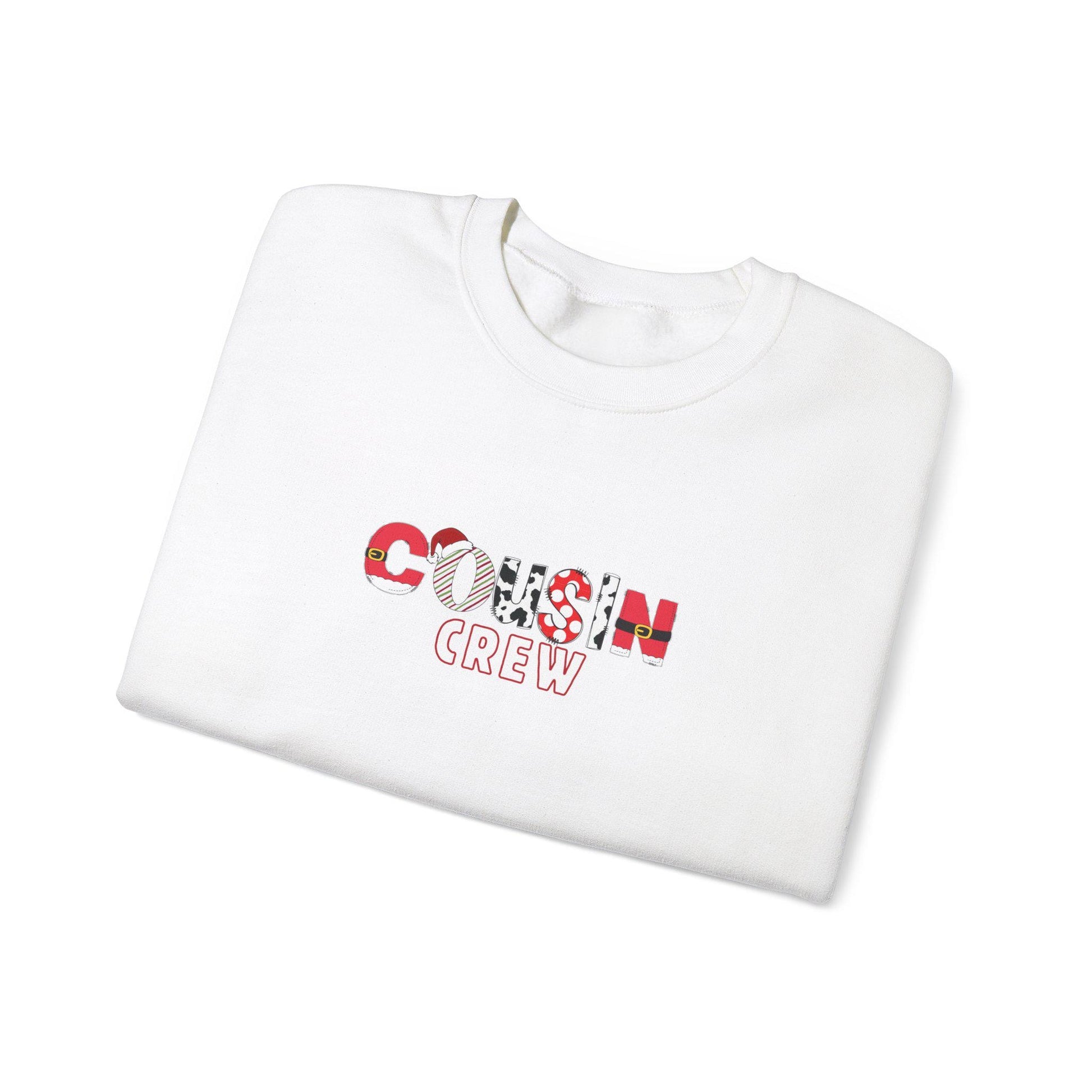 Adult Cousin Crew Family Matching Sweatshirt, Unisex Sweatshirt, Family Reunion Gift, Cousin Squad, Crew Neck Jumper, Matching Cousin gifts