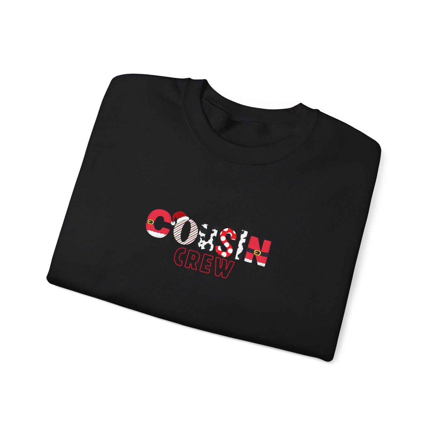 Adult Cousin Crew Family Matching Sweatshirt, Unisex Sweatshirt, Family Reunion Gift, Cousin Squad, Crew Neck Jumper, Matching Cousin gifts
