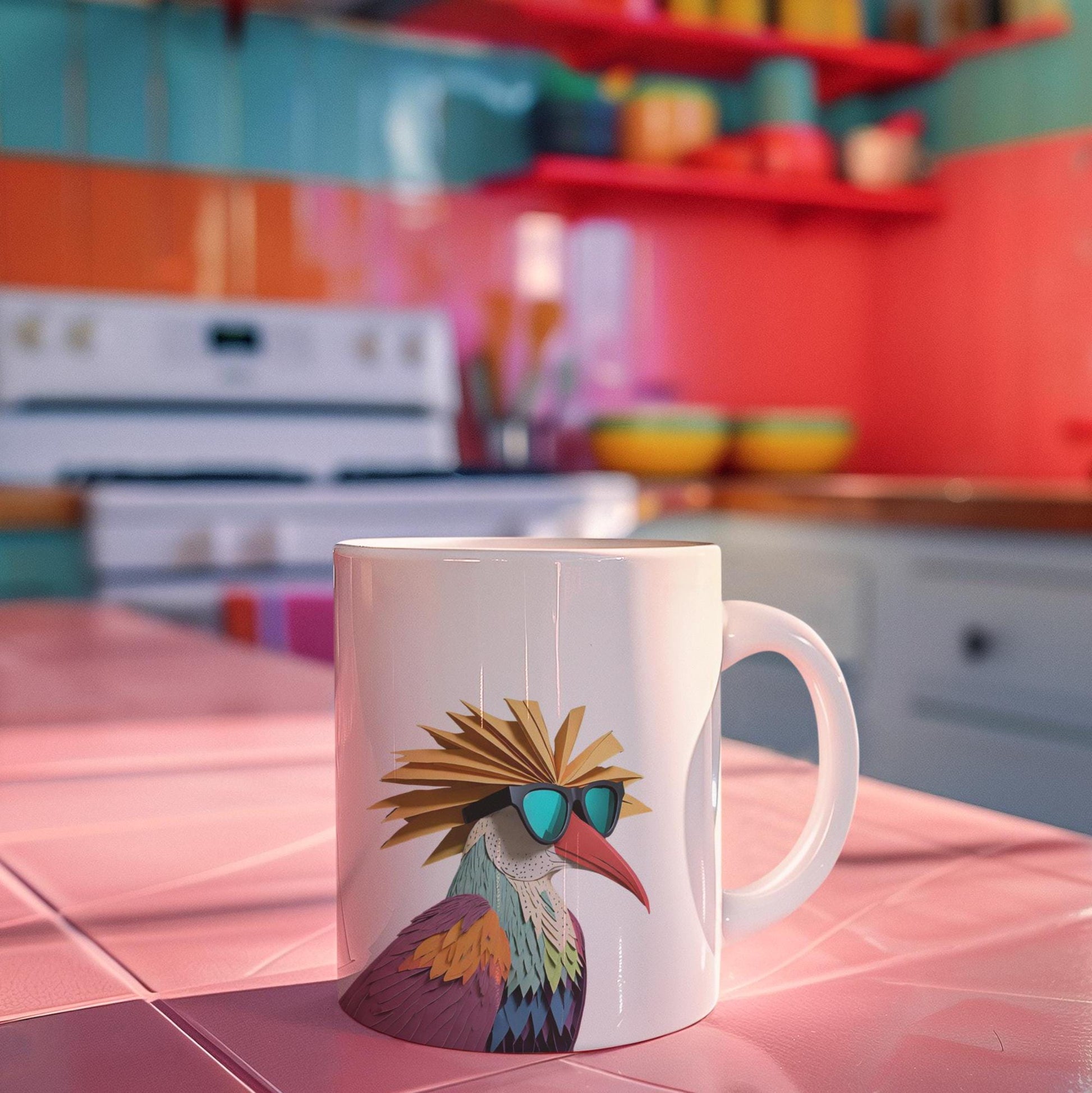 Bird-Room Minimalist Wall Art Prints-Digital Printable Kids-Modern Animal Prints-Animal Simple Colorful Decor Product Designs & Apparel