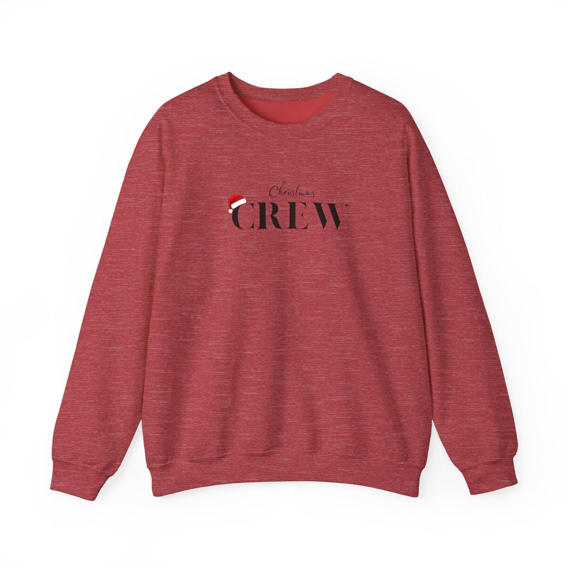 Christmas Crew Modern Family Matching Sweatshirt - Unisex Heavy Blend Sweatshirt, Xmas Family Shirt, Holiday Matching Outfits, Festive Gift