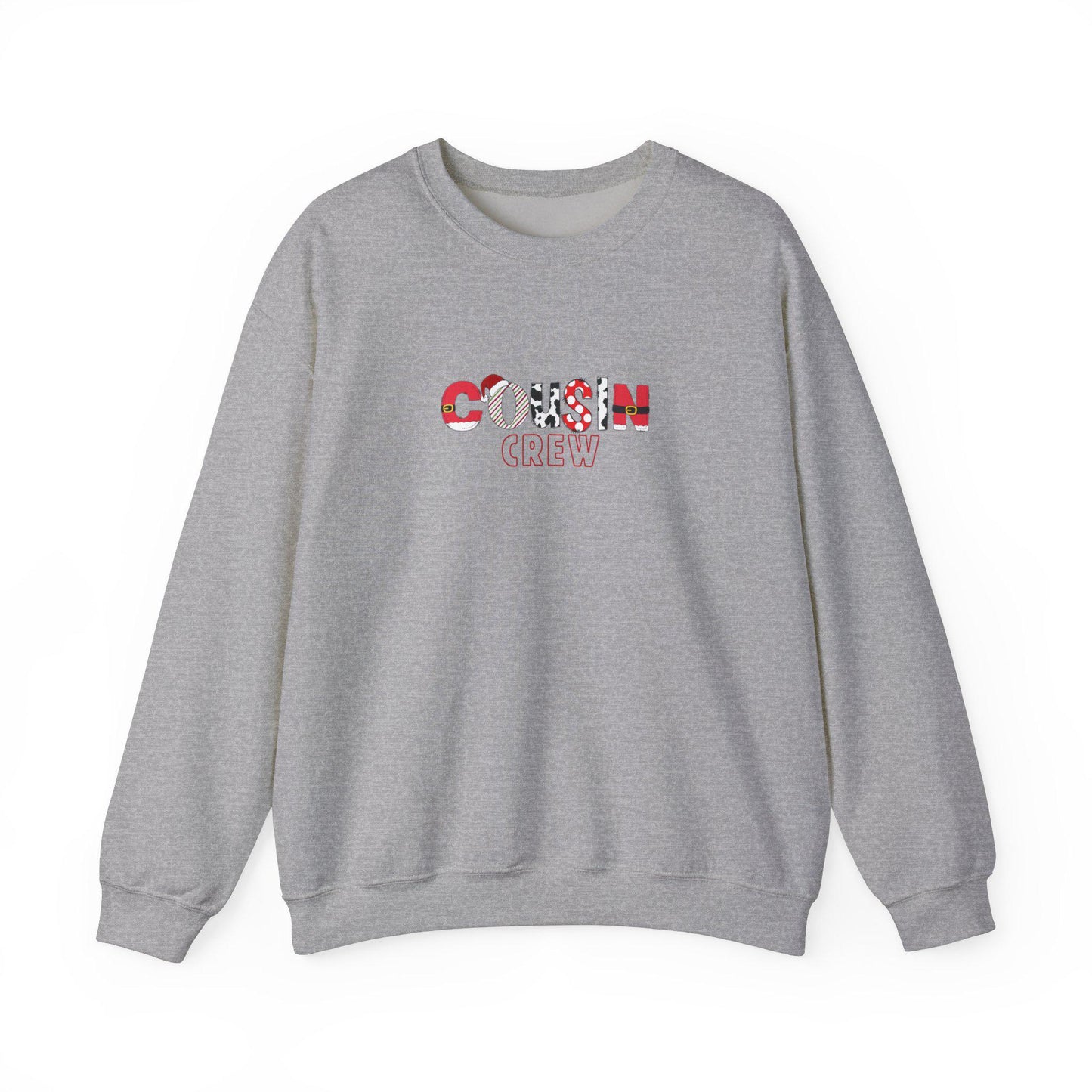 Adult Cousin Crew Family Matching Sweatshirt, Unisex Sweatshirt, Family Reunion Gift, Cousin Squad, Crew Neck Jumper, Matching Cousin gifts