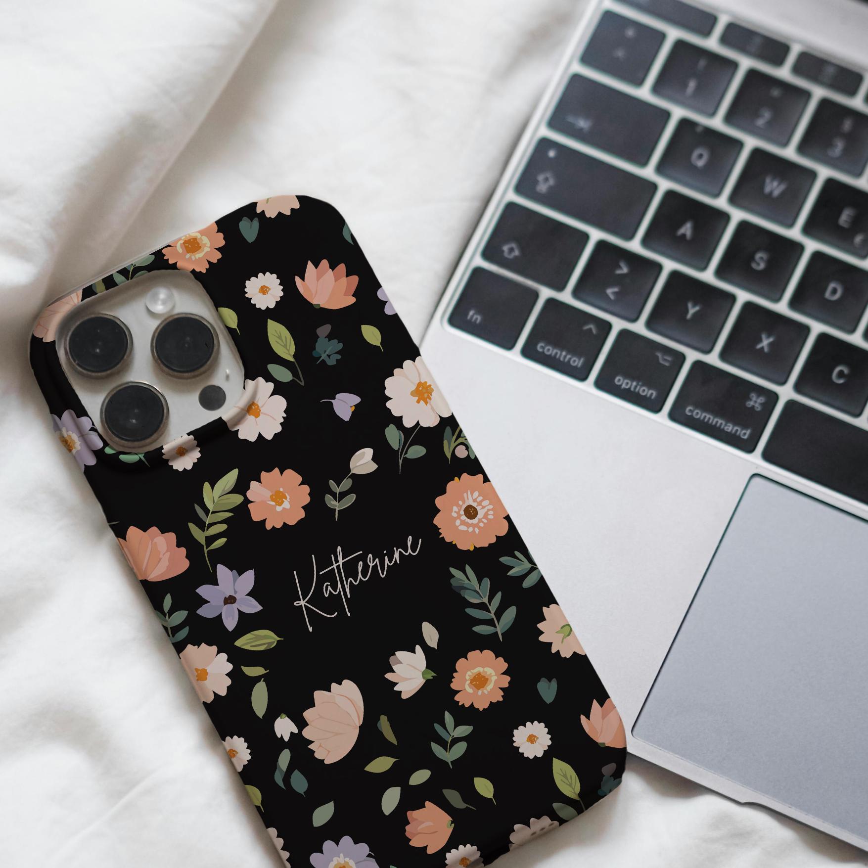 Custom Tough Magnetic Phone Case - Personalized Protective Phone Cover, Strong Magnet Case, iPhone 14 & 15, Tough Phone Shell