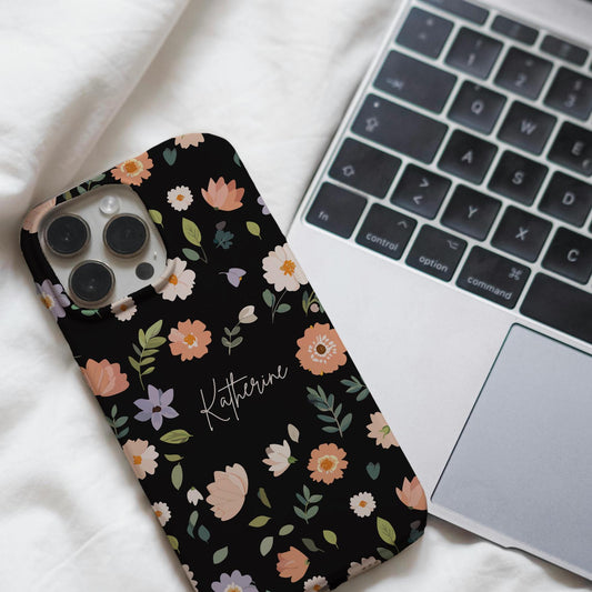 Custom Tough Magnetic Phone Case - Personalized Protective Phone Cover, Strong Magnet Case, iPhone 14 & 15, Tough Phone Shell