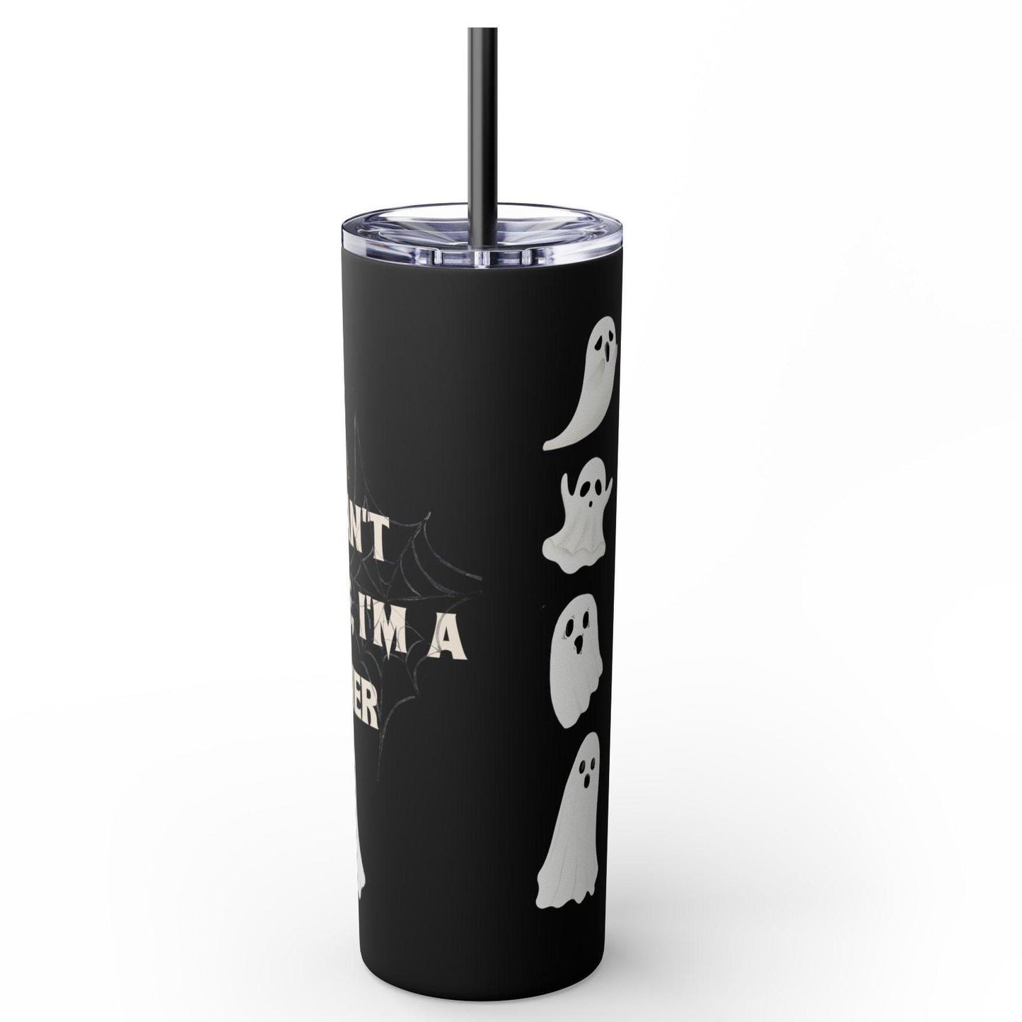 Halloween Teacher Tumbler, Gift for Teacher, Skinny Tumbler with Straw, 20oz, Teacher Appreciation Gift, Spooky Teacher Cup, Fall Teacher