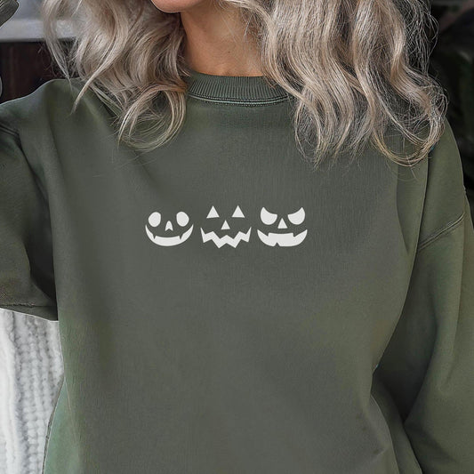 Wear this Halloween Sweatshirt for the Halloween Fan! Unisex sizing.
Don’t miss out on the chance to add some fun to your Halloween wardrobe. Get ready to turn heads this spooky season!