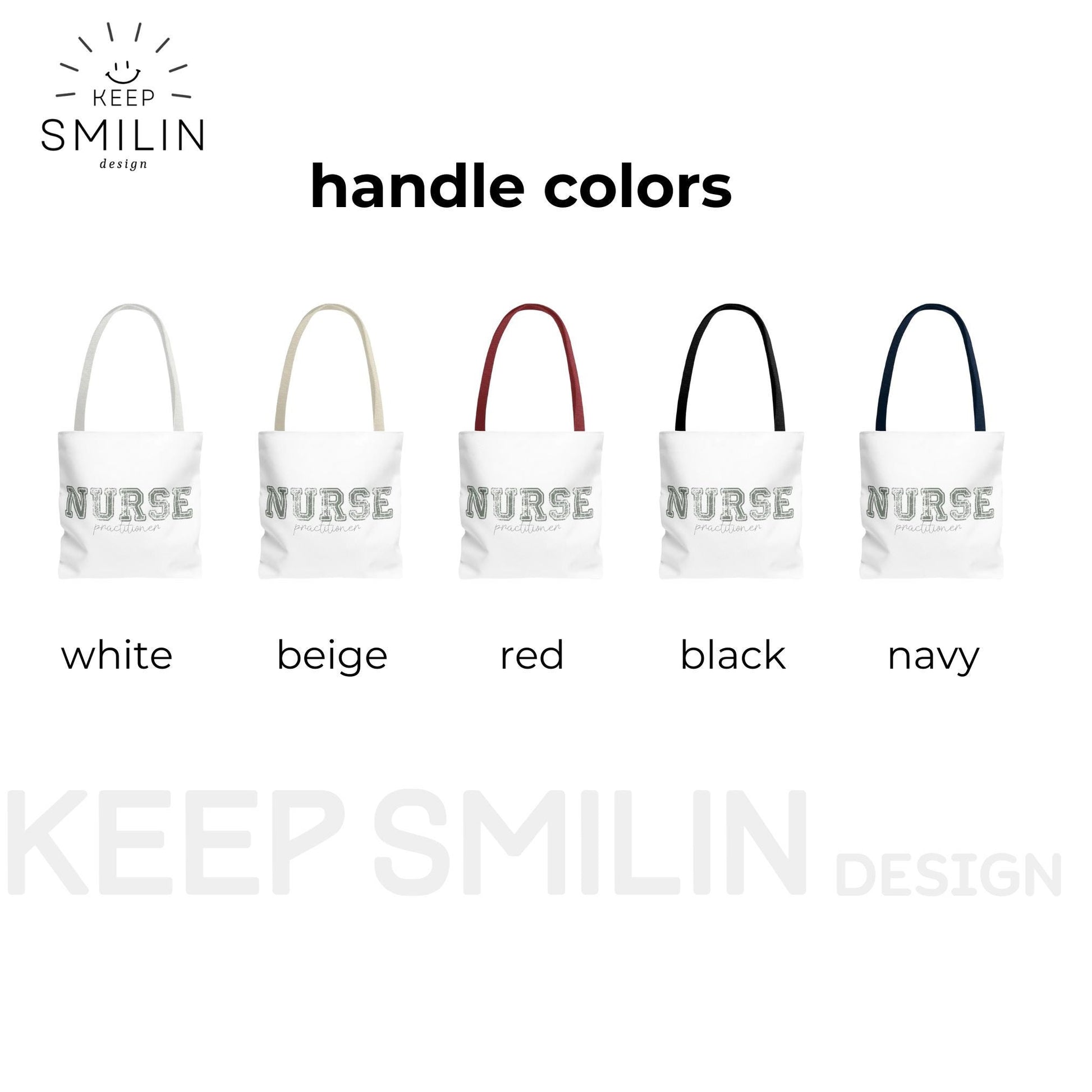 Modern Unisex Nurse Practitioner Tote Bag, Healthcare Worker Gift, Medical Professional Carryall, Nursing Student Shoulder Bag, Hospital