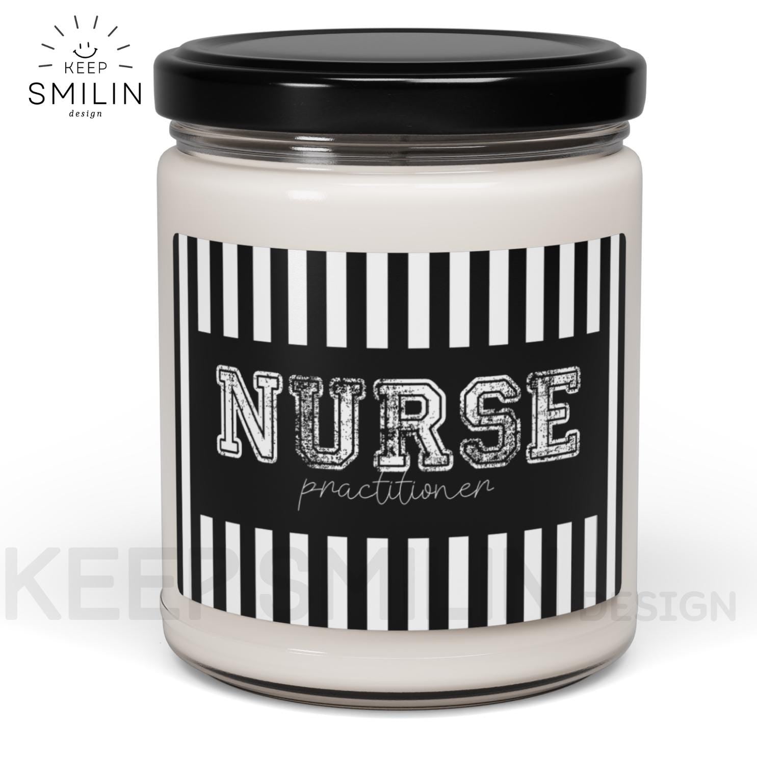 Soy Candle, Nurse Practitioner Unisex Modern Gift, Aromatherapy Home Decor, Relaxing Candle, Healthcare Appreciation Gift, Hand-Poured