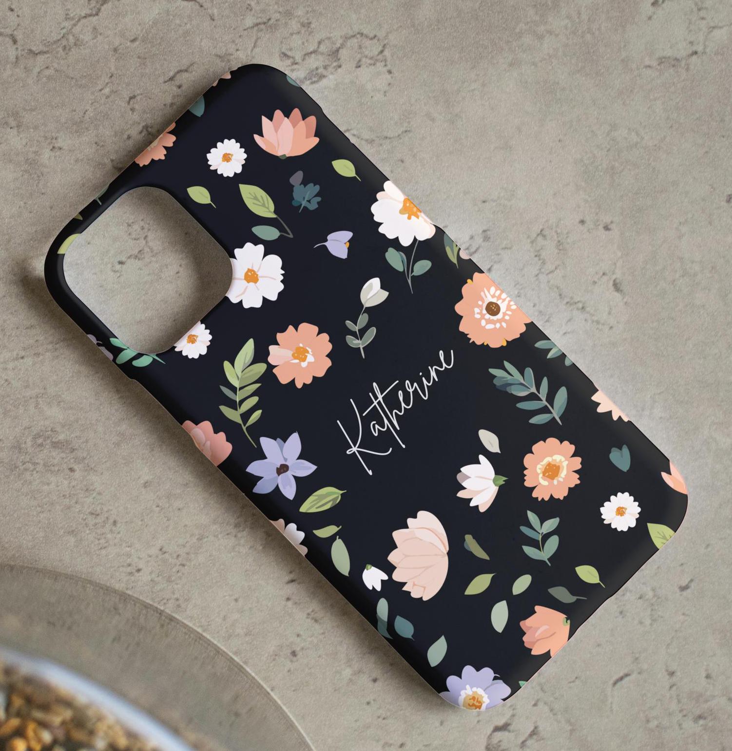 Custom Tough Magnetic Phone Case - Personalized Protective Phone Cover, Strong Magnet Case, iPhone 14 & 15, Tough Phone Shell