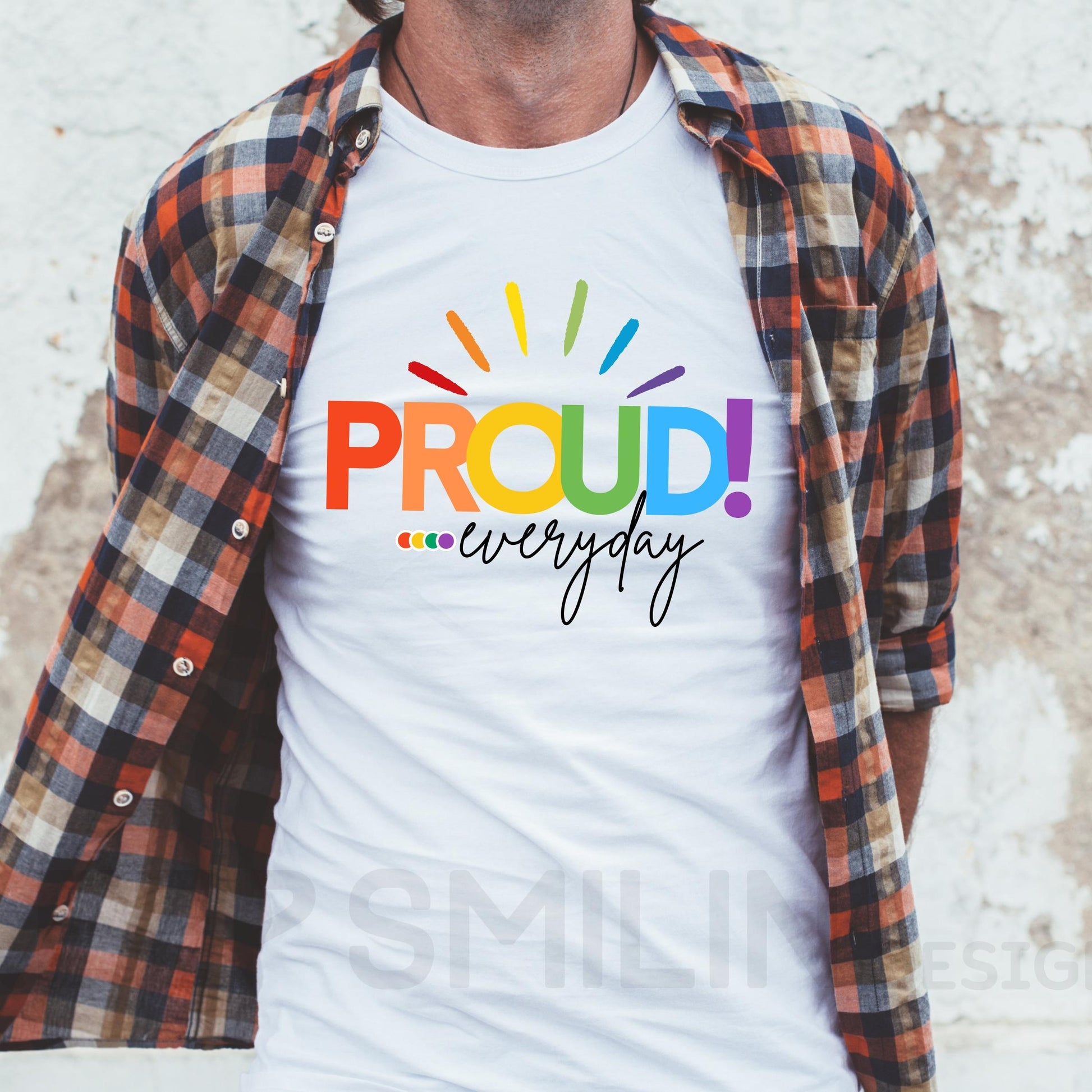 Proud everyday! Love Wins Rainbow Pride Shirt - LGBTQ+ Equality Tee,Cotton, Unisex,Super Soft