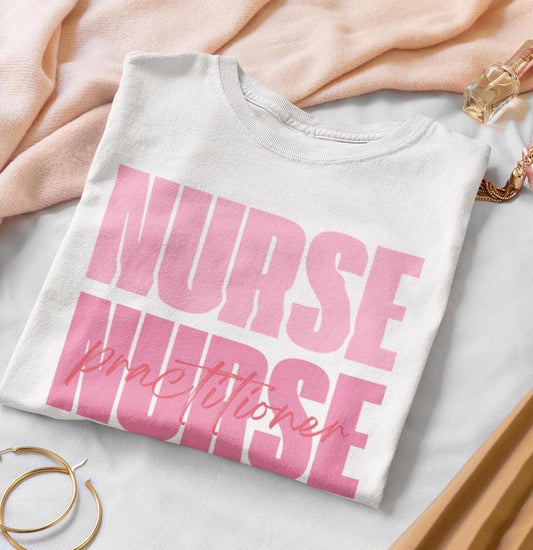 Nurse Practitioner Soft Tee Shirt, Medical Staff Gift, Comfortable Unisex T-Shirt, Healthcare Worker Apparel, Super Soft Cotton Shirt, Gift