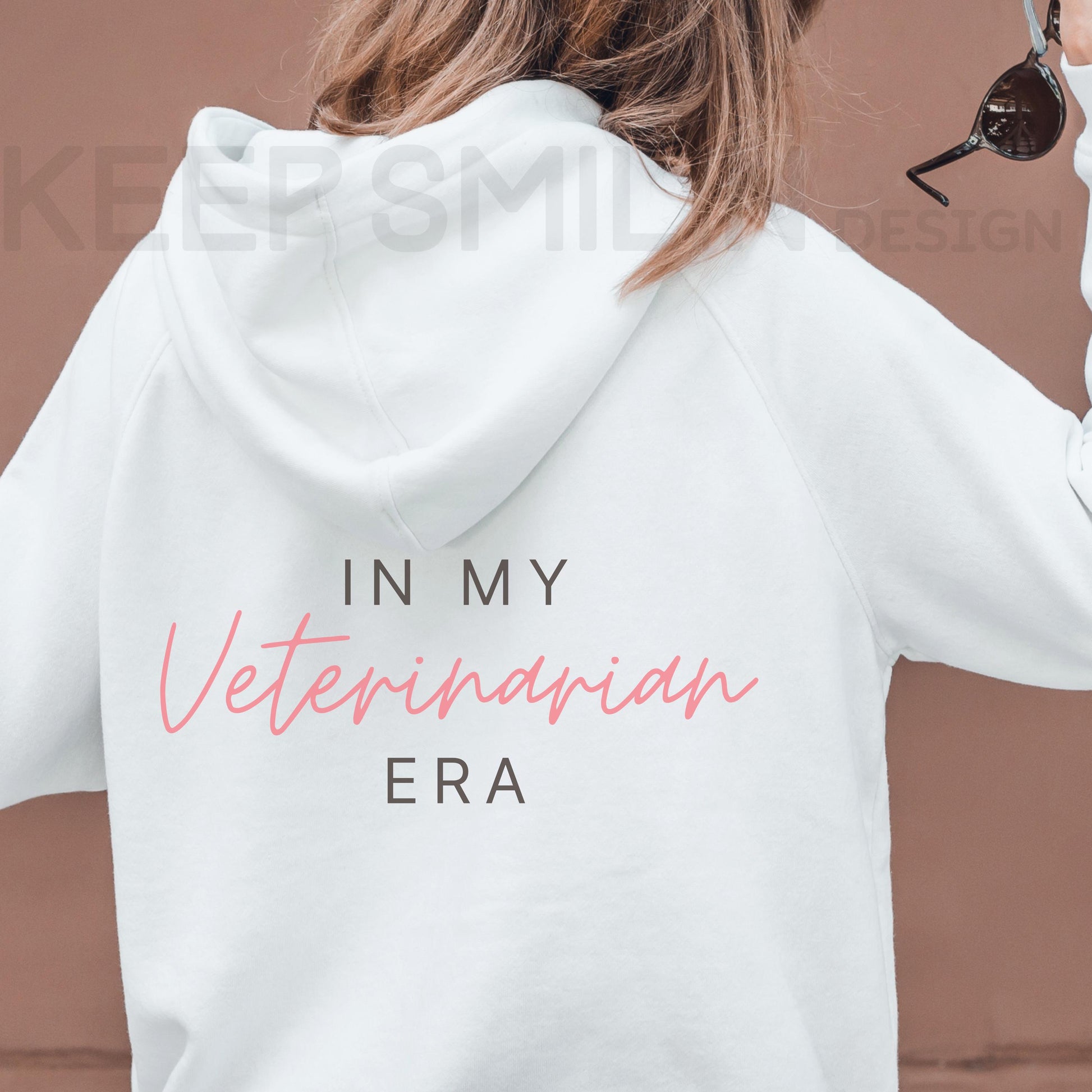 Veterinarian Era Hoodie Sweatshirt, Animal Lover Gift, Veterinarian Apparel, Vet Tech Pullover, Pet Lover Clothing, Unisex Hooded Jumper