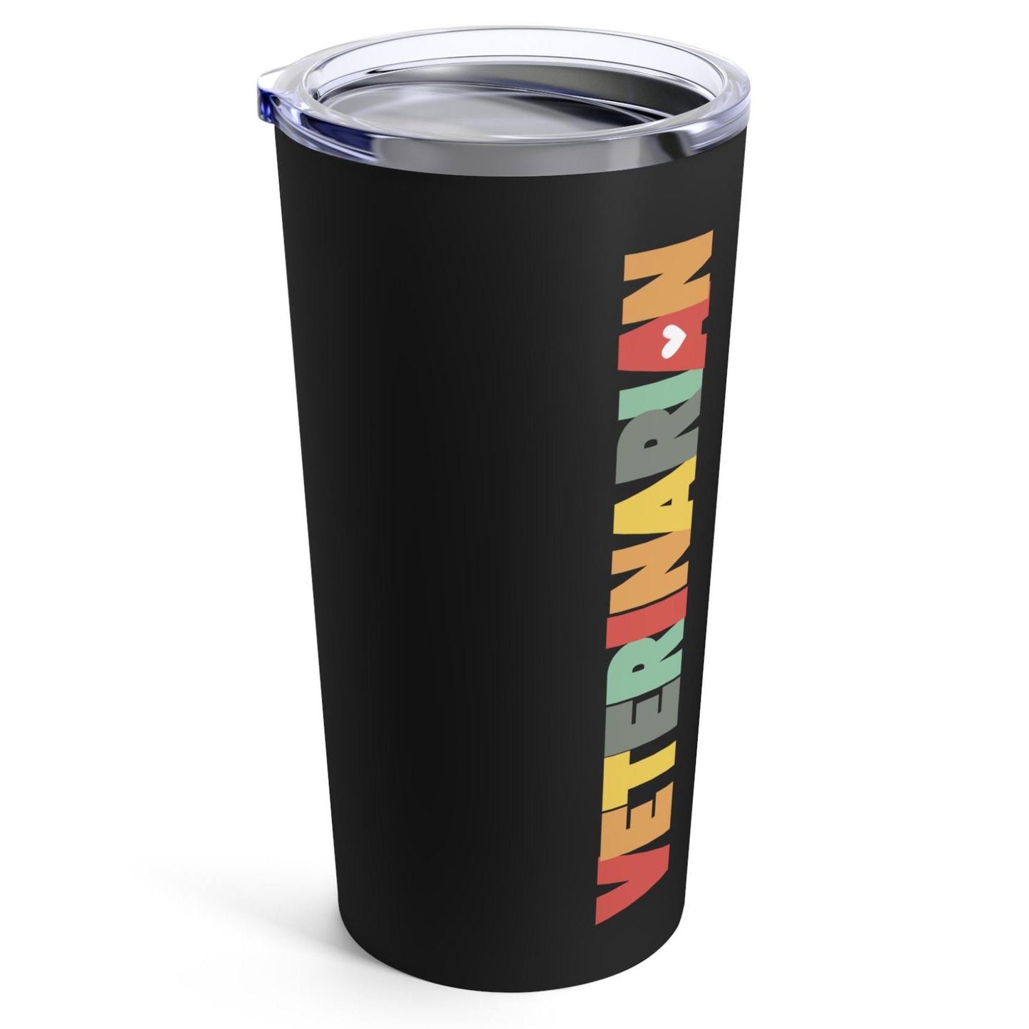 Veterinarian Tumbler 20oz, Animal Lover Gift, Vet Tech Cup, Vet Assistant Gift, Travel Mug for Animal Lovers, Veterinary Medicine Tumbler