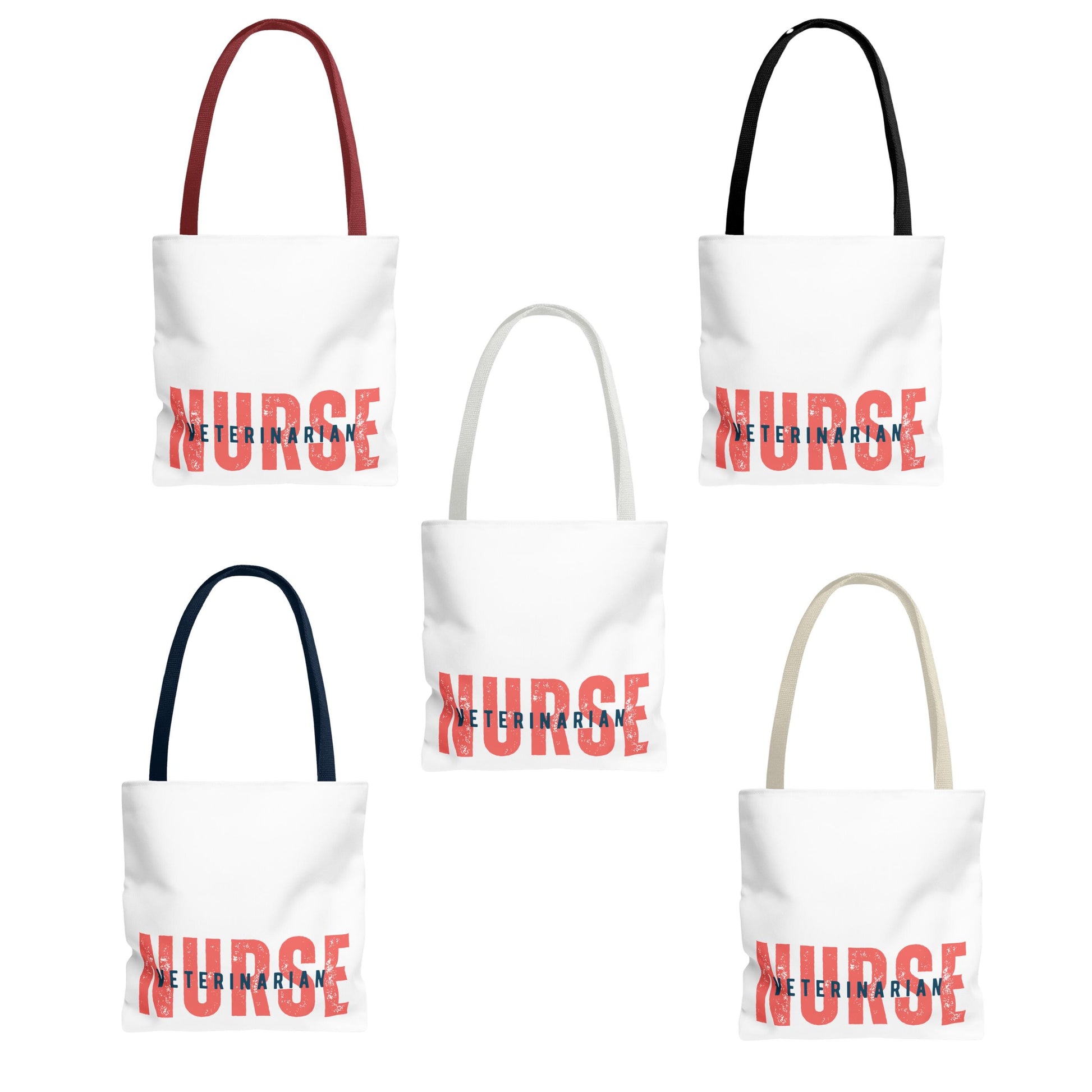 Veterinarian Nurse Tote Bag, Animal Lover Gift, Canvas Handbag, Veterinary Student Gift, Pet Care Tote, Nurse Appreciation Bag
