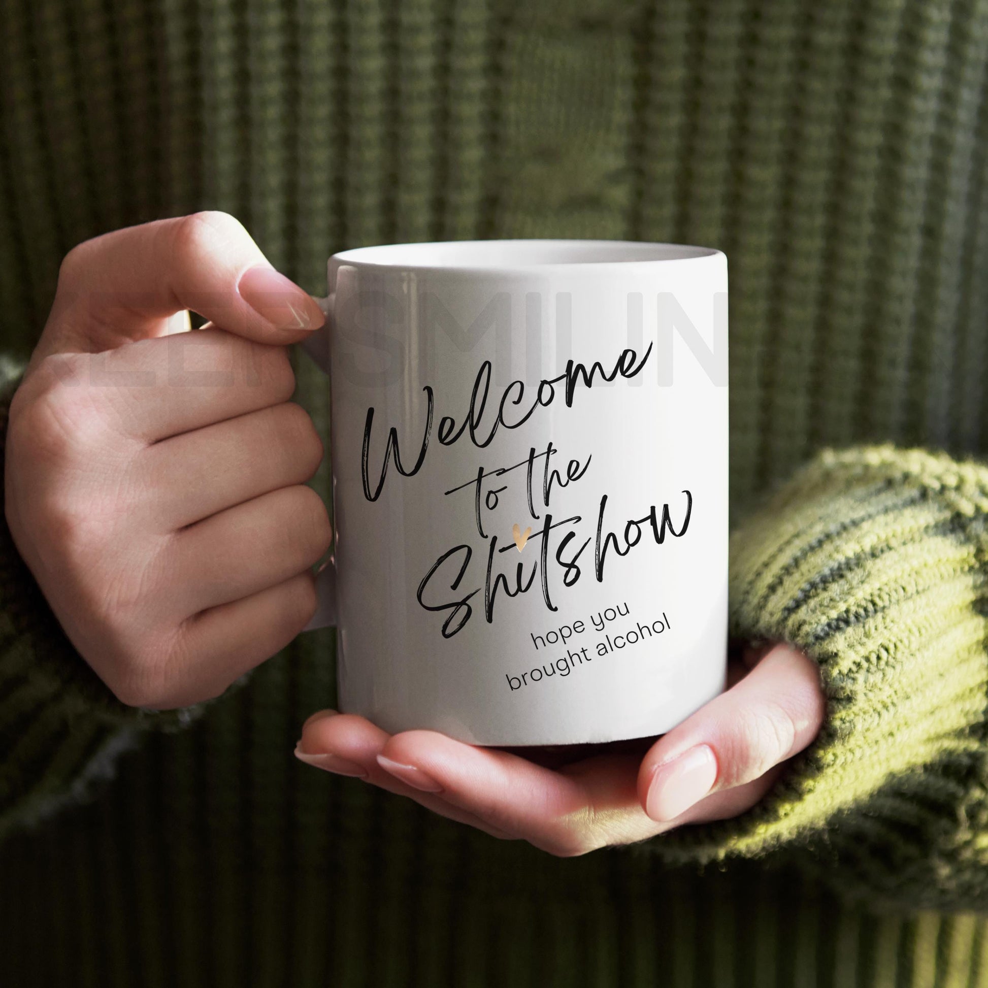 Shit Show Gift, Funny Ceramic Mug, Sarcastic Coffee Cup, Welcome to the Shit Show Mug, Alcohol Lover Gift, 11oz 15oz Cup