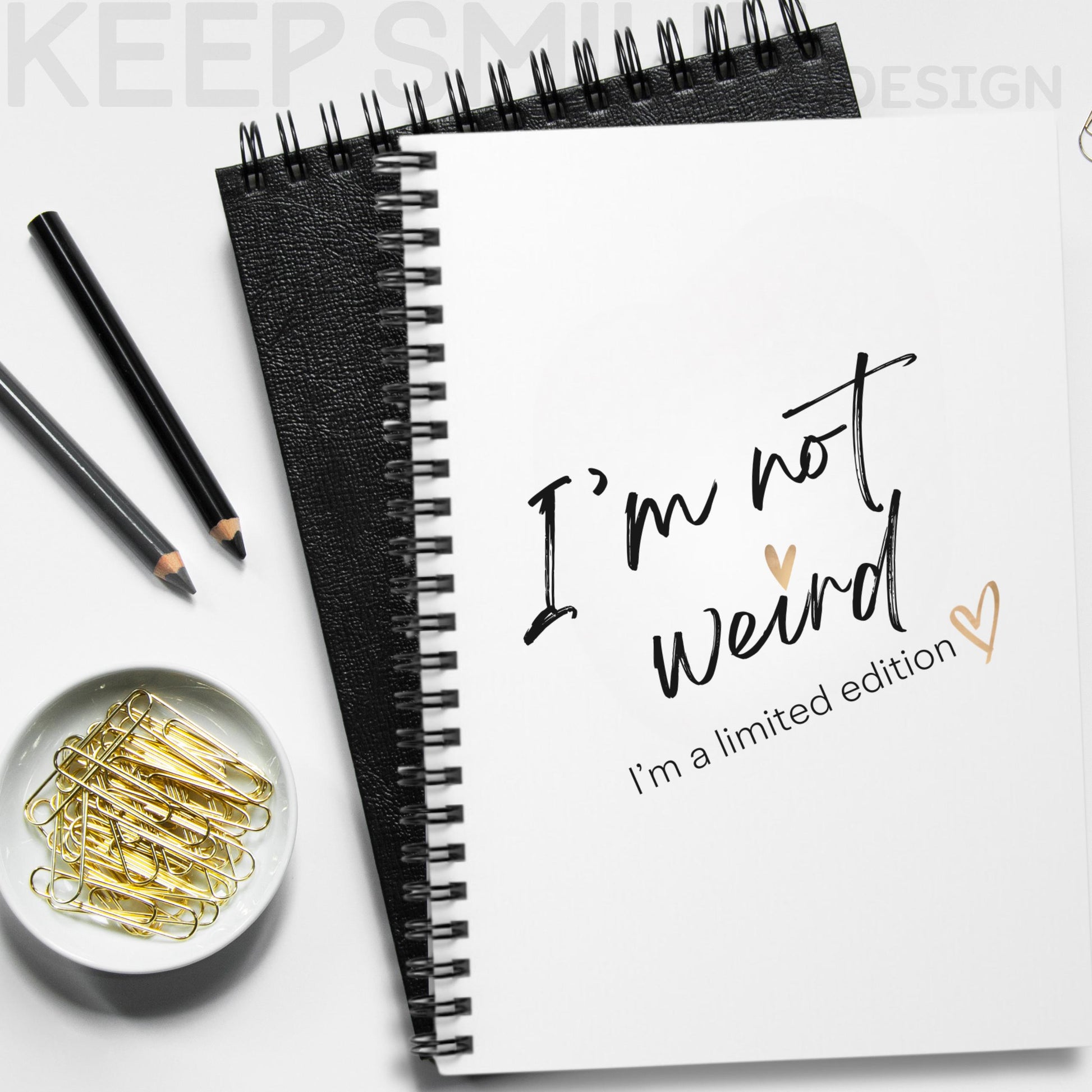 Limited Edition Spiral Notebook - Ruled Line Journal for Unique Minds, Writing Journal, Personal Diary, Gift for Writers, Stationery