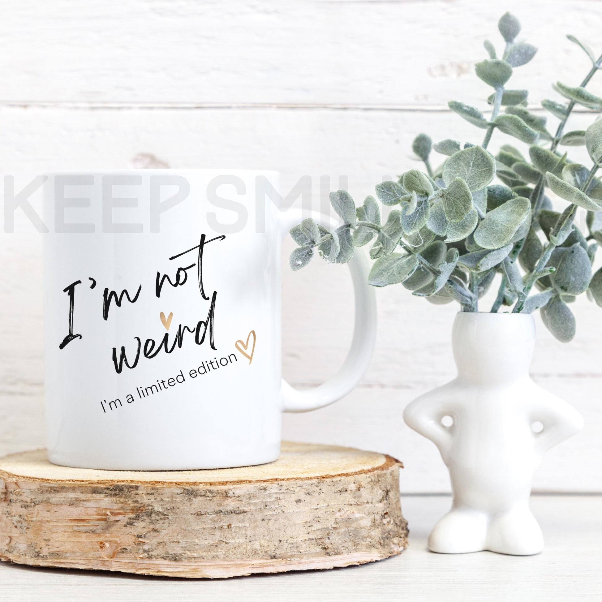 Ceramic Mug, Unique Limited Edition Coffee Cup, Quirky Funny Tea Mug, Novelty Gift Idea, Birthday Mug, Cute Office Desk Decor, 11oz, 15oz