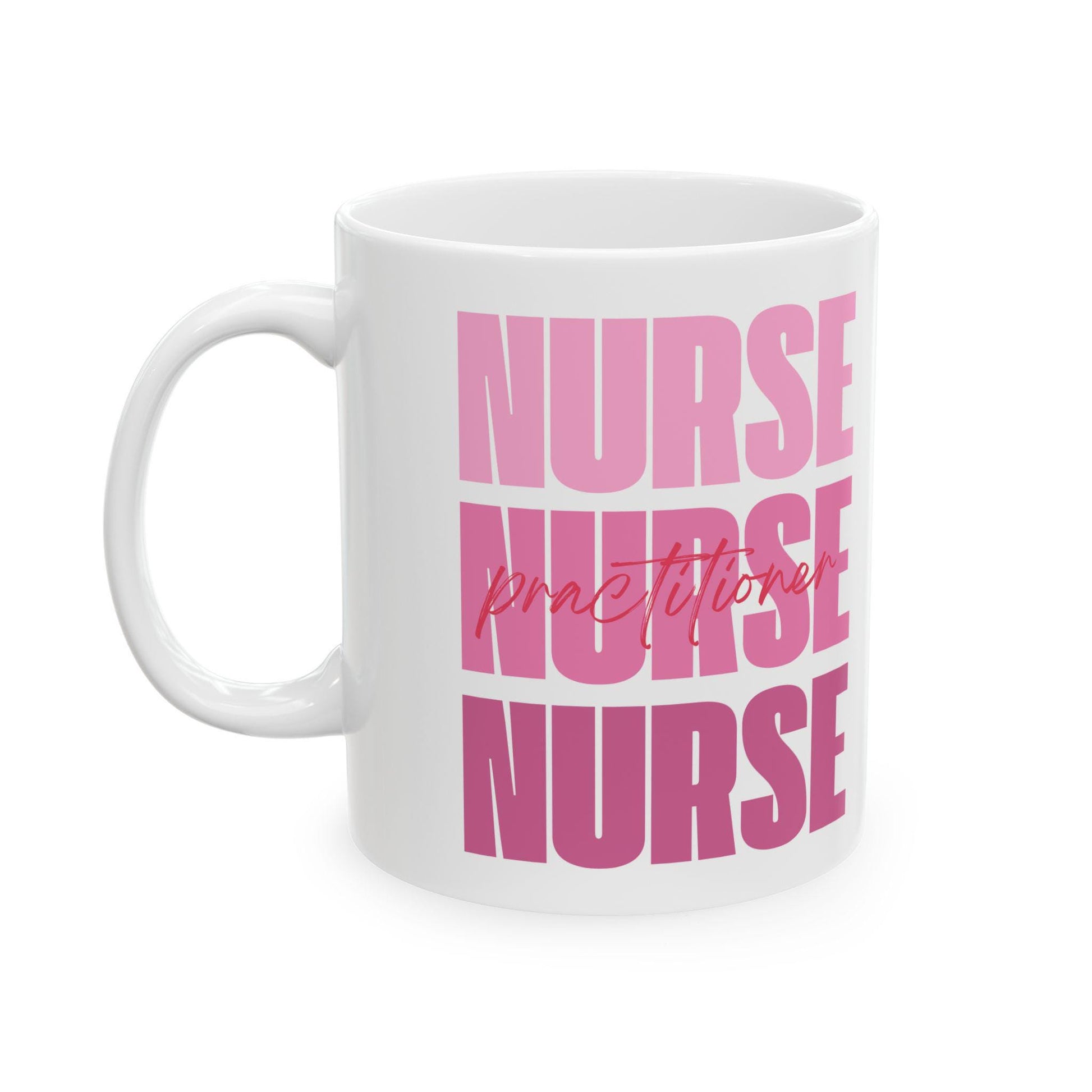 Nurse Practitioner Mug, RN Coffee Cup, Healthcare Gift, Medical Office Decor, Nursing Student Present, Graduation Mug