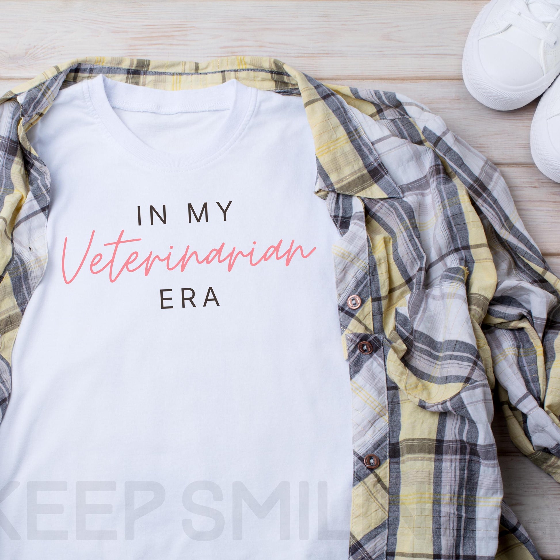 Veterinarian Era Unisex Tee Shirt, Vet Clinic Animal Lover Gift Men Women, Retro Veterinary Practice Graphic Tee, Pet Doctor Tee, Animal