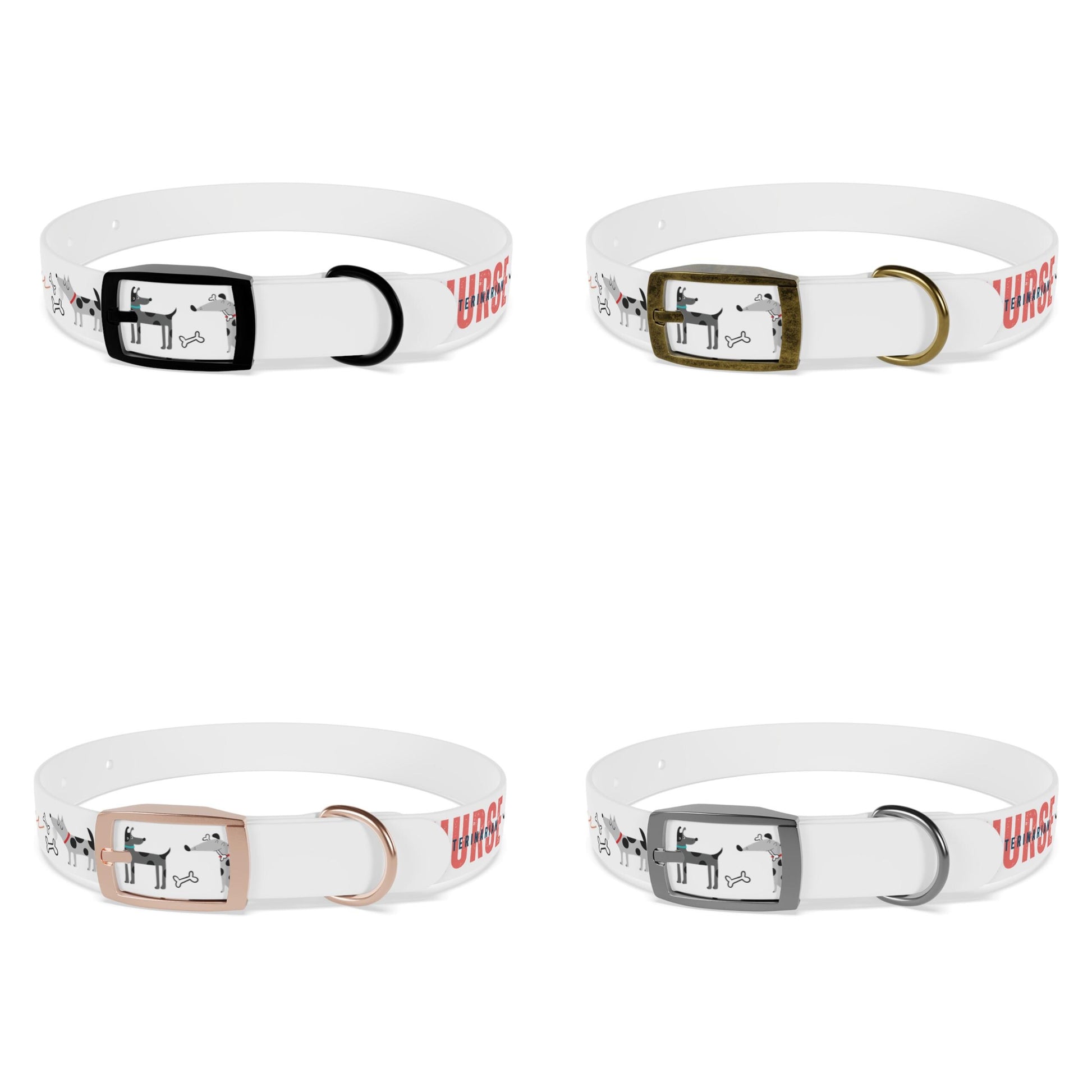 Dog Collar, Veterinarian Nurse Lover Pet Accessory, Animal Care Gift, Dog Lover Present, Vet Tech Neckwear, Animal Clinic Badge Holder