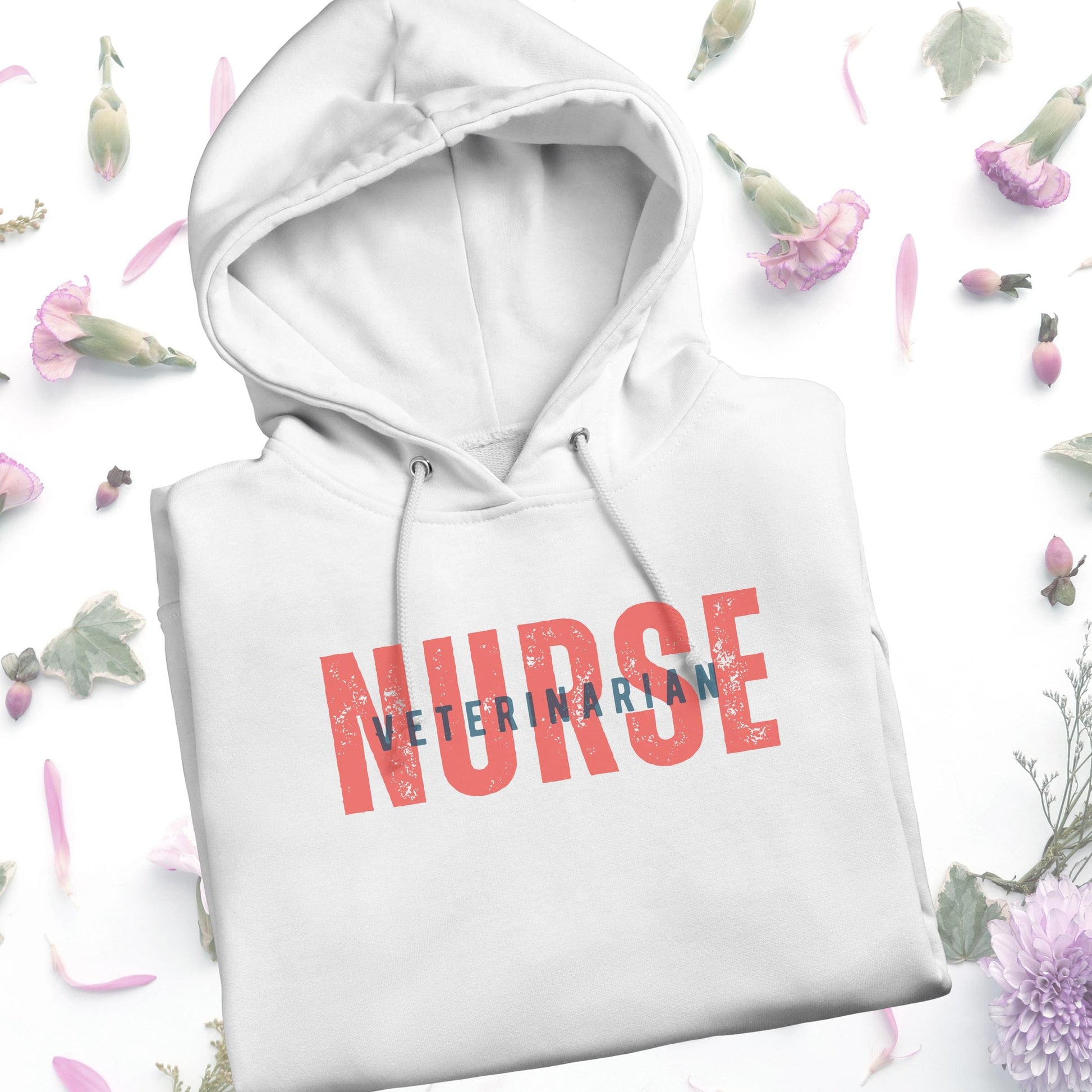 Veterinarian Nurses Hoodie - Unisex Veterinarian Sweatshirt, Animal Lover Gift, Vet Tech Pullover, Vet Assistant Sweater, Veterinary