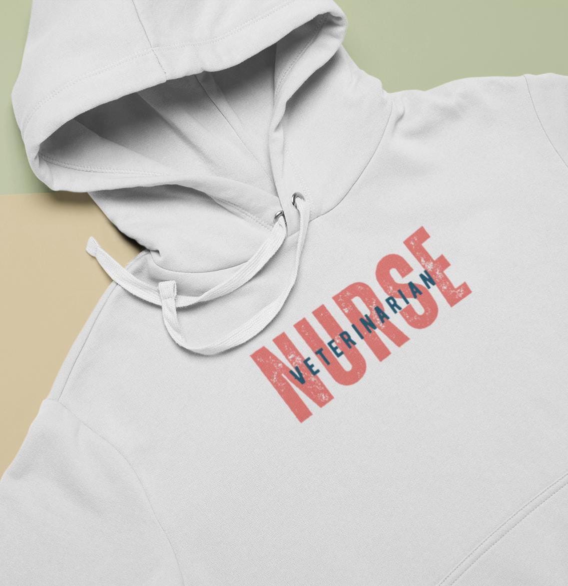 Veterinarian Nurses Hoodie - Unisex Veterinarian Sweatshirt, Animal Lover Gift, Vet Tech Pullover, Vet Assistant Sweater, Veterinary